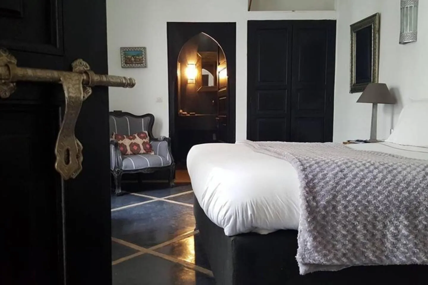 Bed in Riad Bab aylen - Piscine Roof Top chauffée