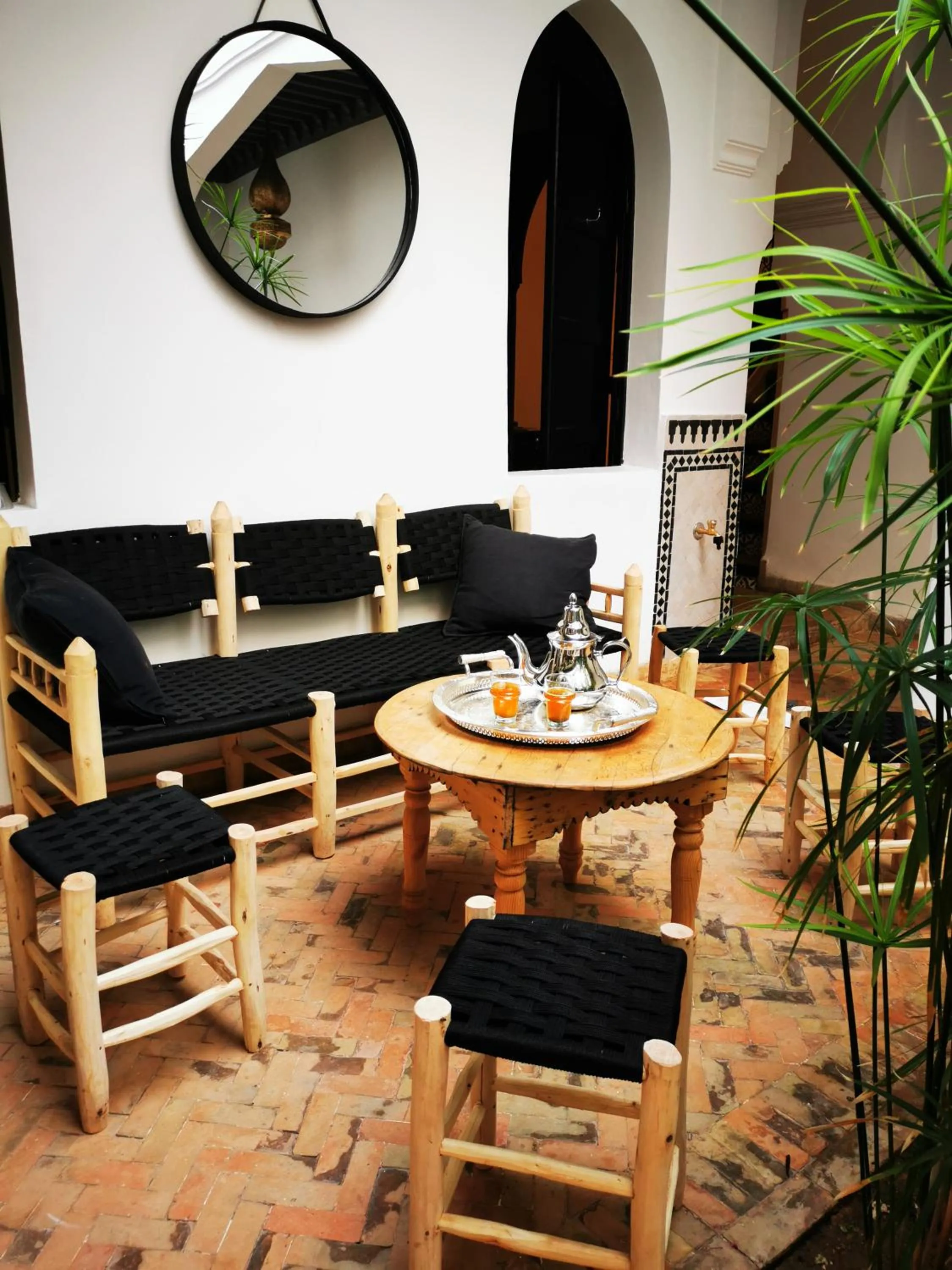 Patio in Riad Bab aylen - Piscine Roof Top chauffée