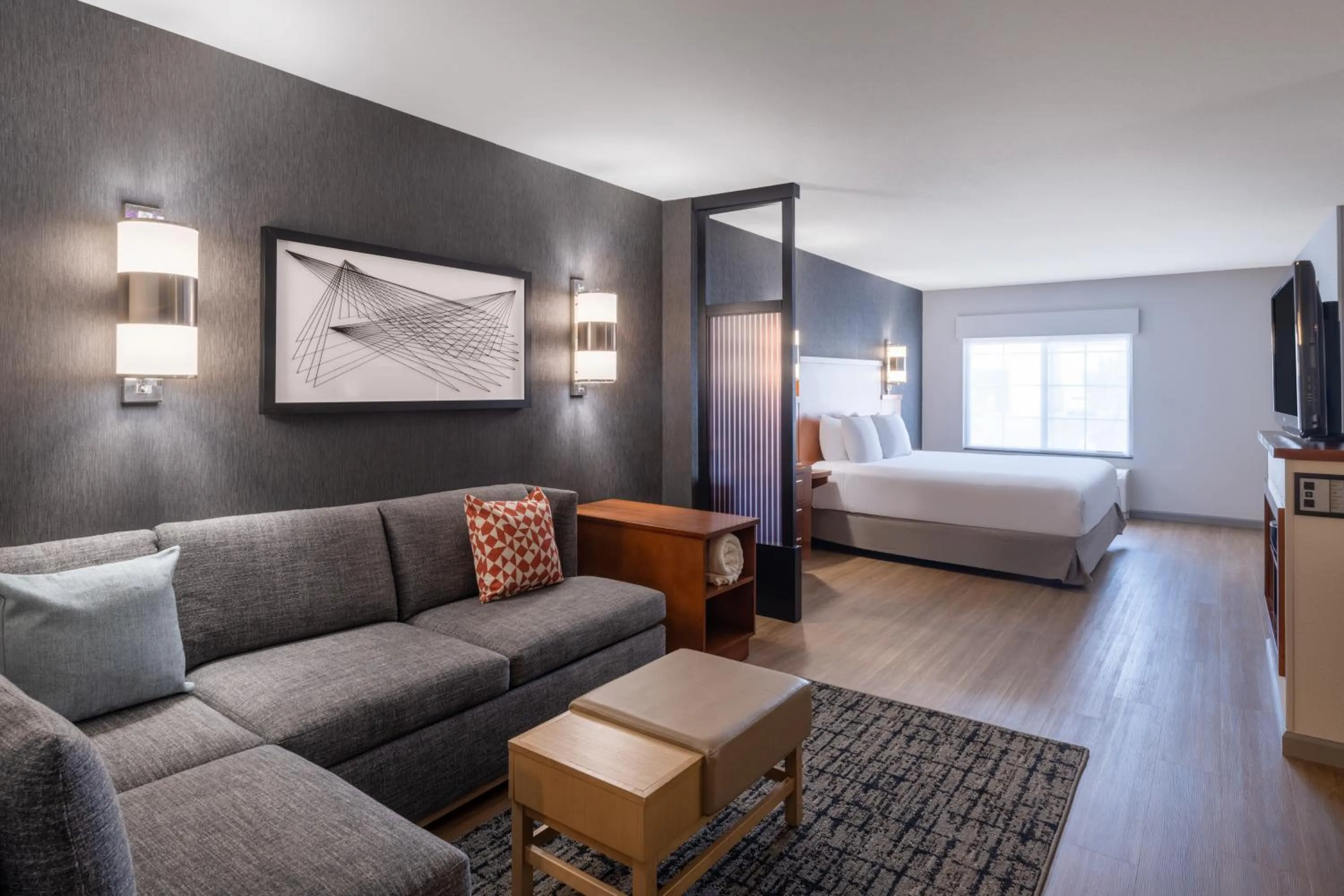 Bedroom, Bed in Hyatt Place Santa Fe