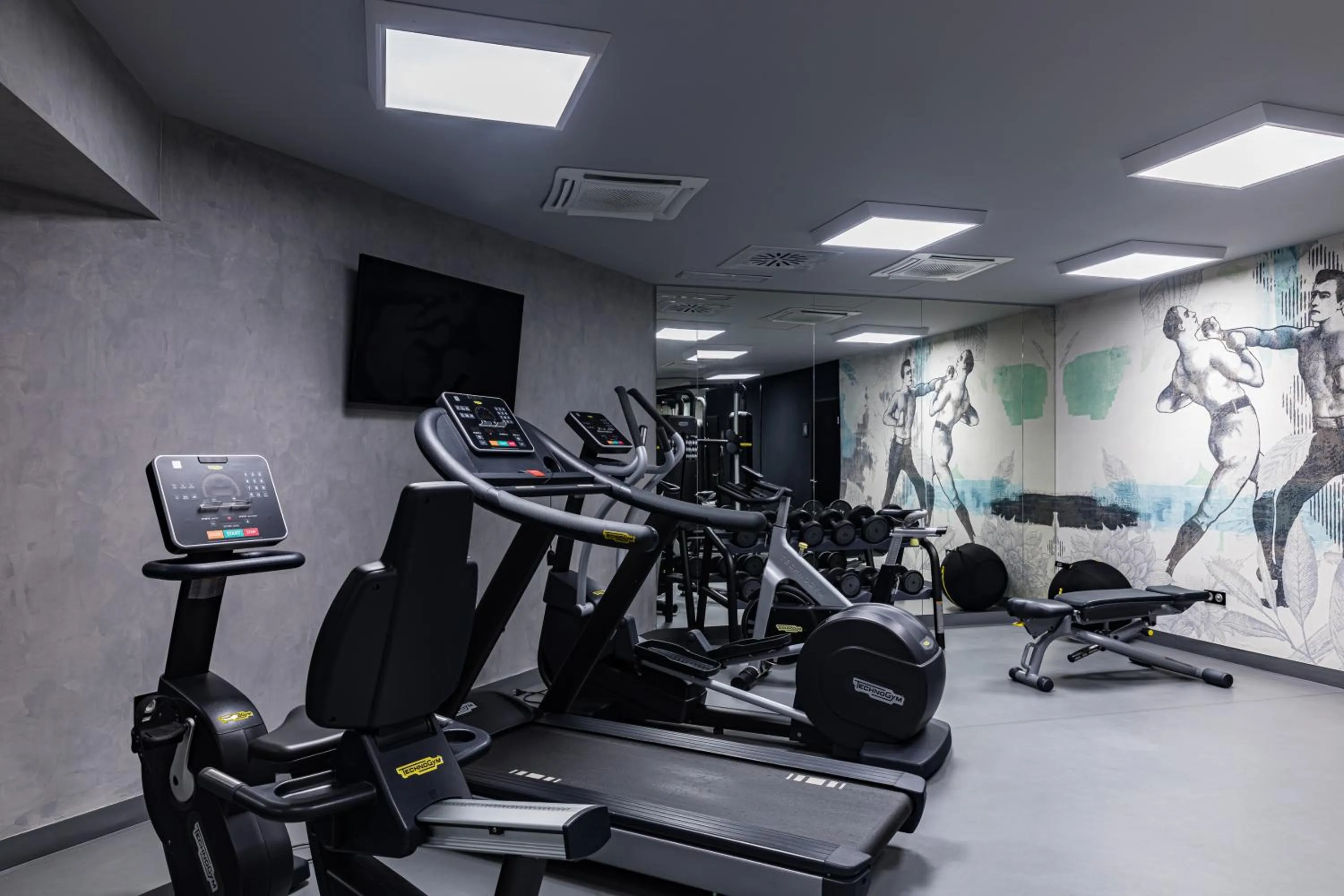 Fitness centre/facilities in Barceló Budapest