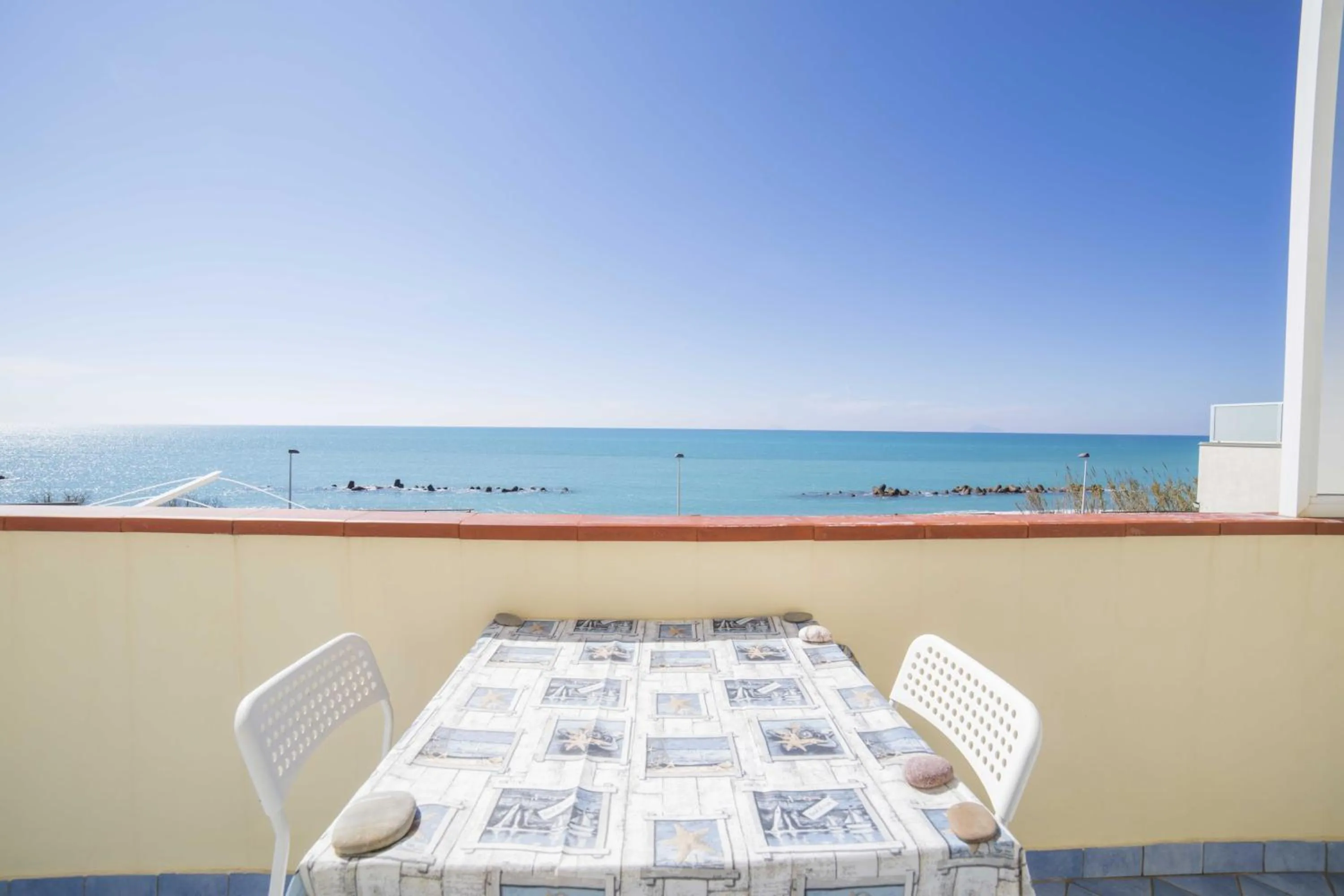 Balcony/Terrace in B&B Il Capitano