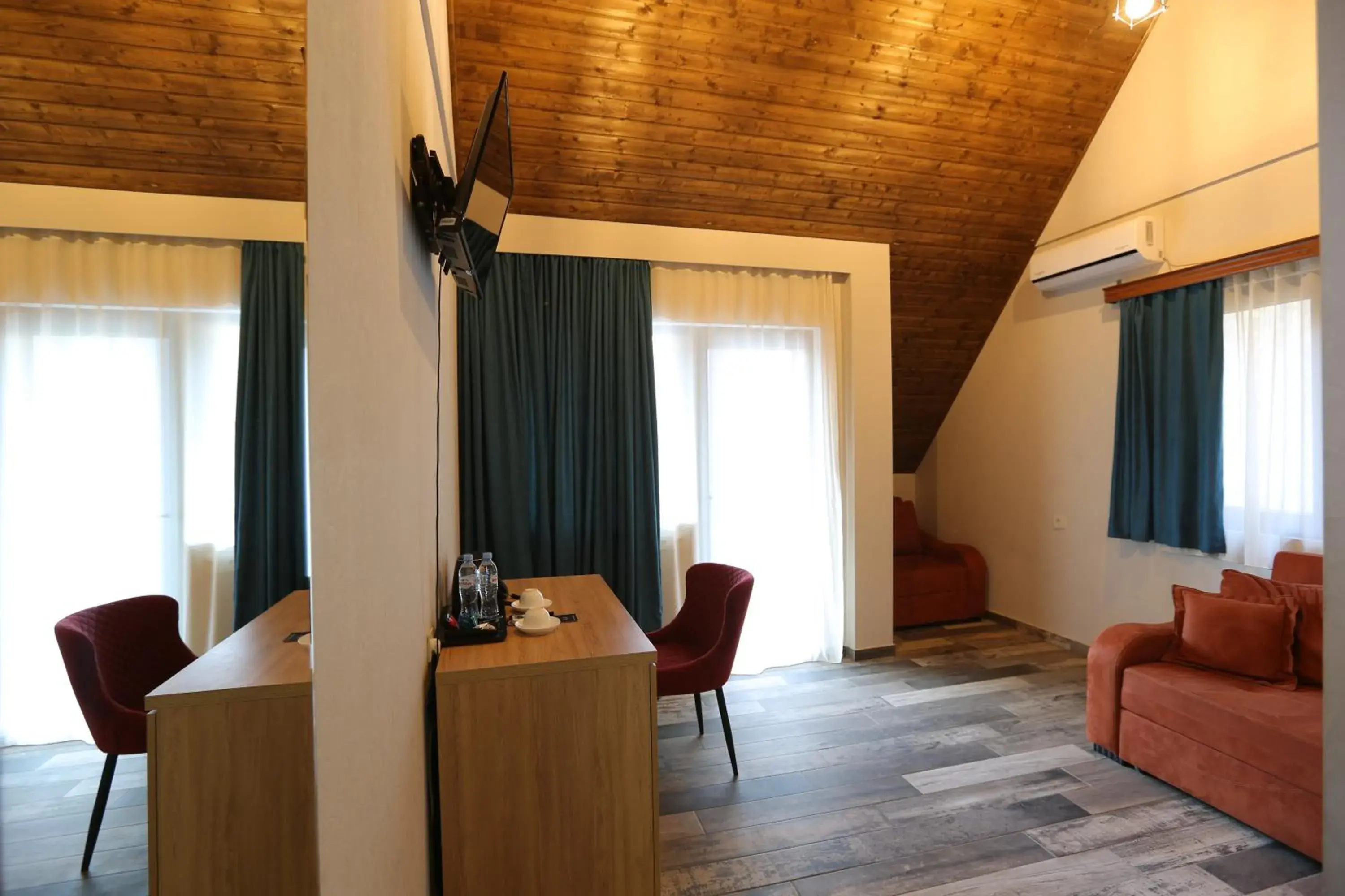 Deluxe Double Room with Balcony - single occupancy in Borjomi UnderWood Deluxe Double Room with Balcony - single occupancy in Borjomi UnderWood