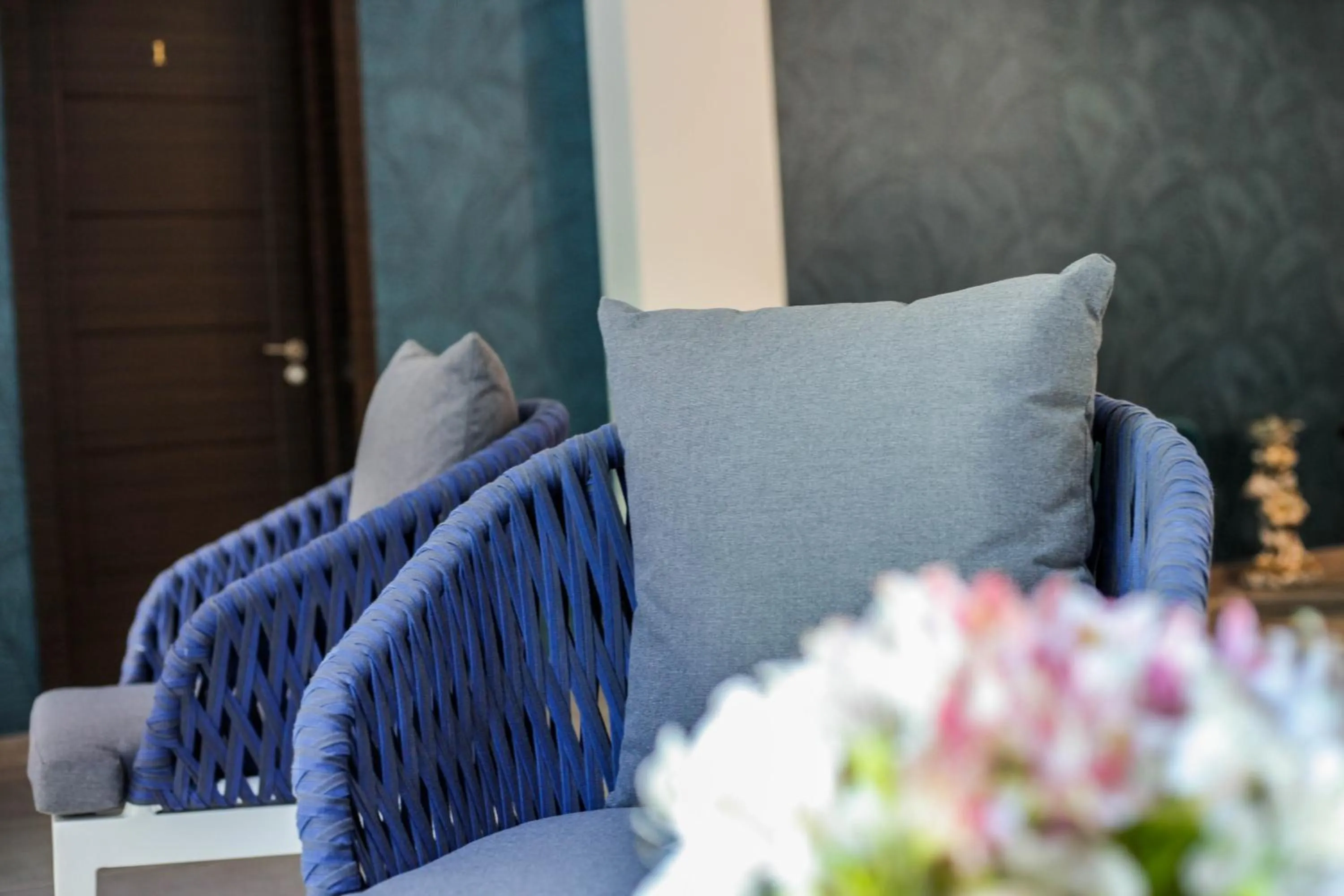 Lobby or reception in Borjomi UnderWood