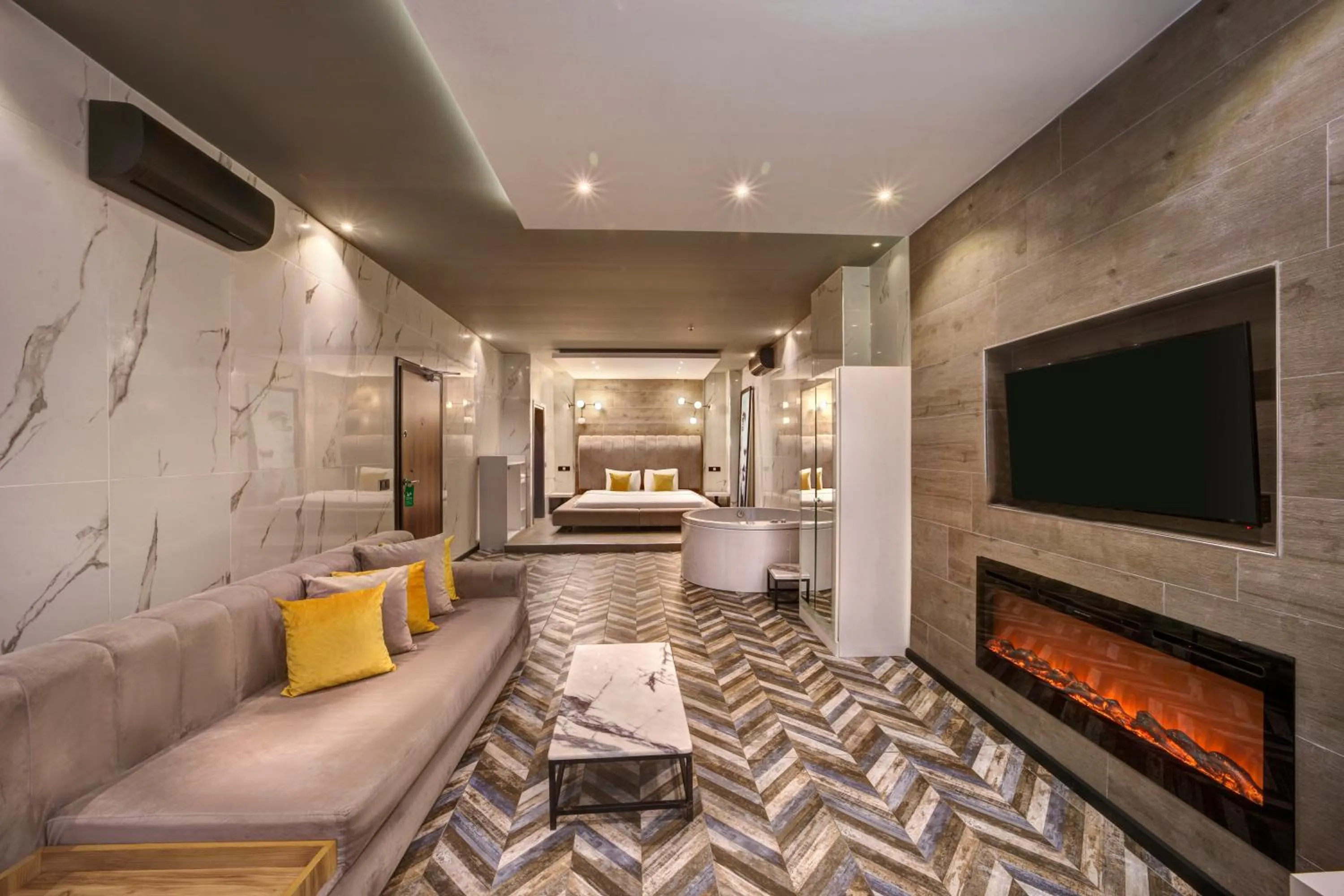 Living room in Walton Residence Sisli