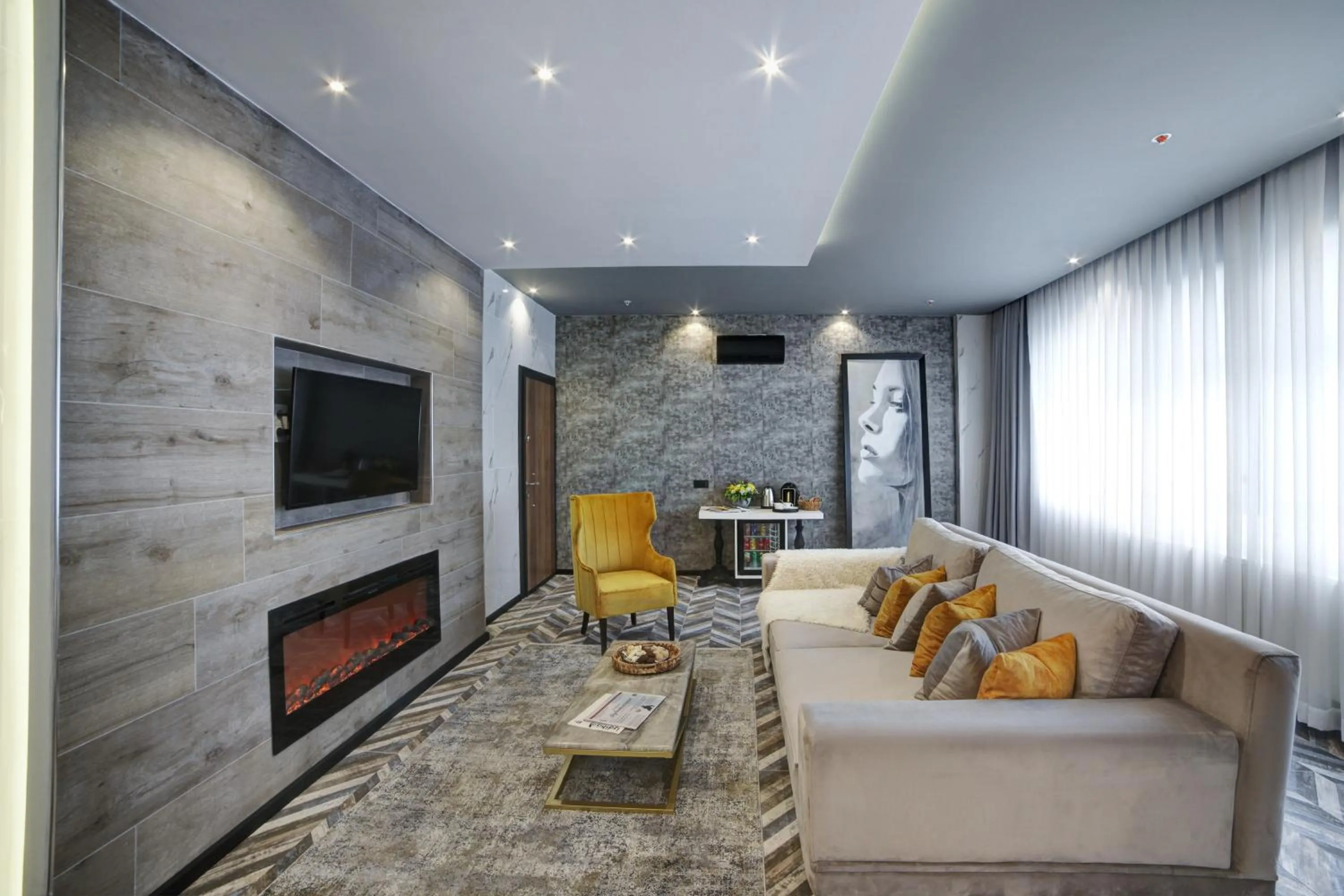 Decorative detail in Walton Residence Sisli