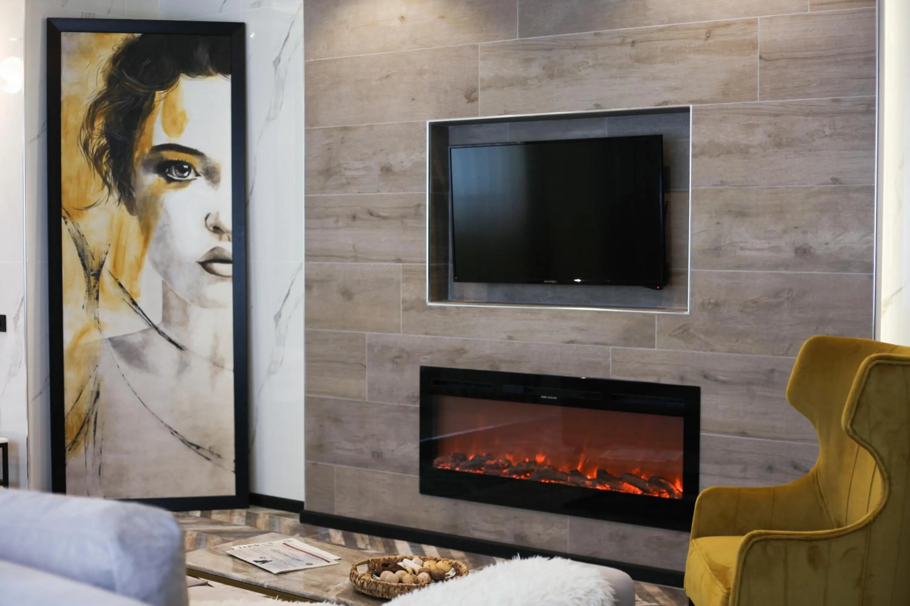TV and multimedia in Walton Residence Sisli