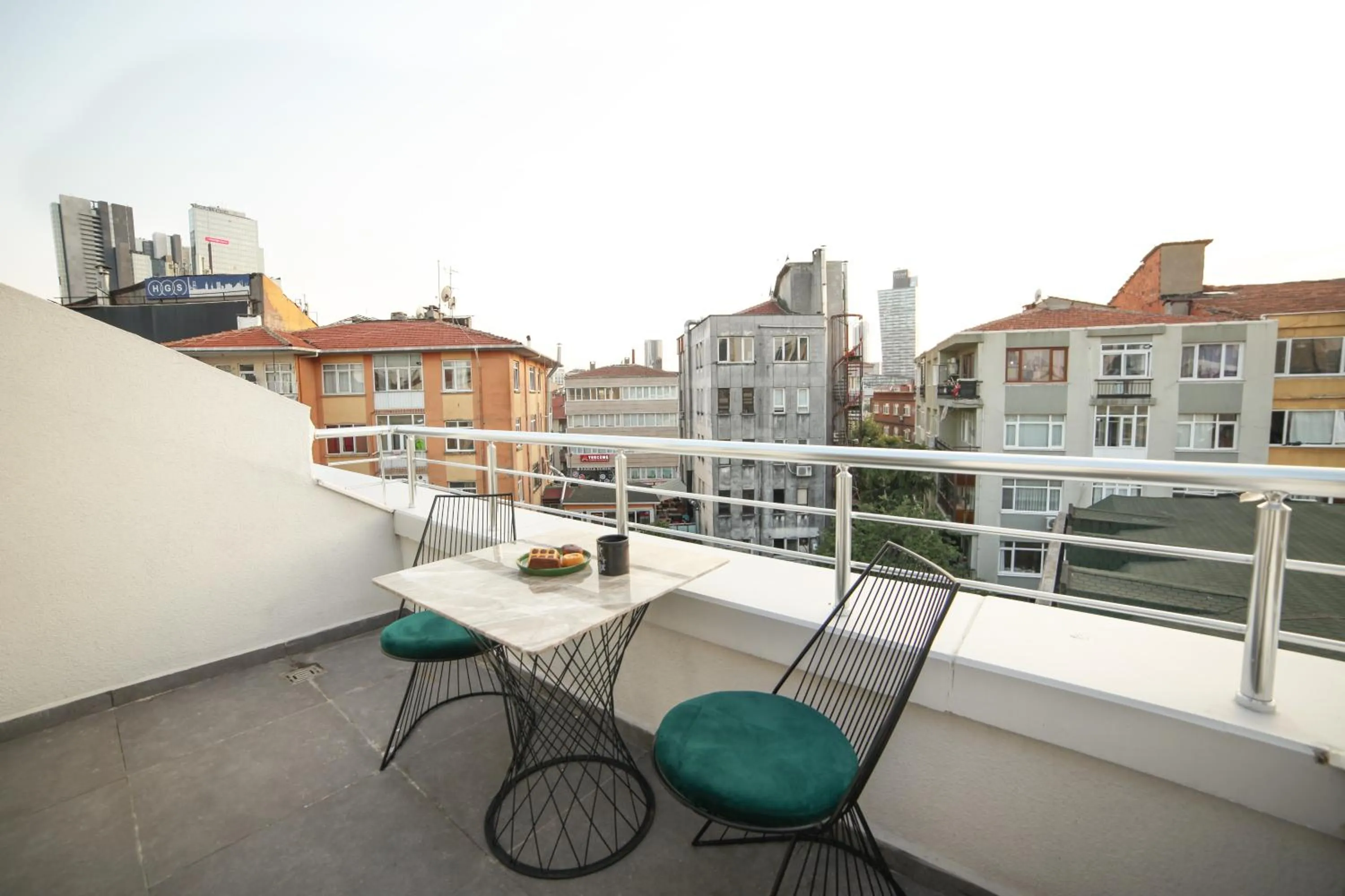 Balcony/Terrace in Walton Residence Sisli