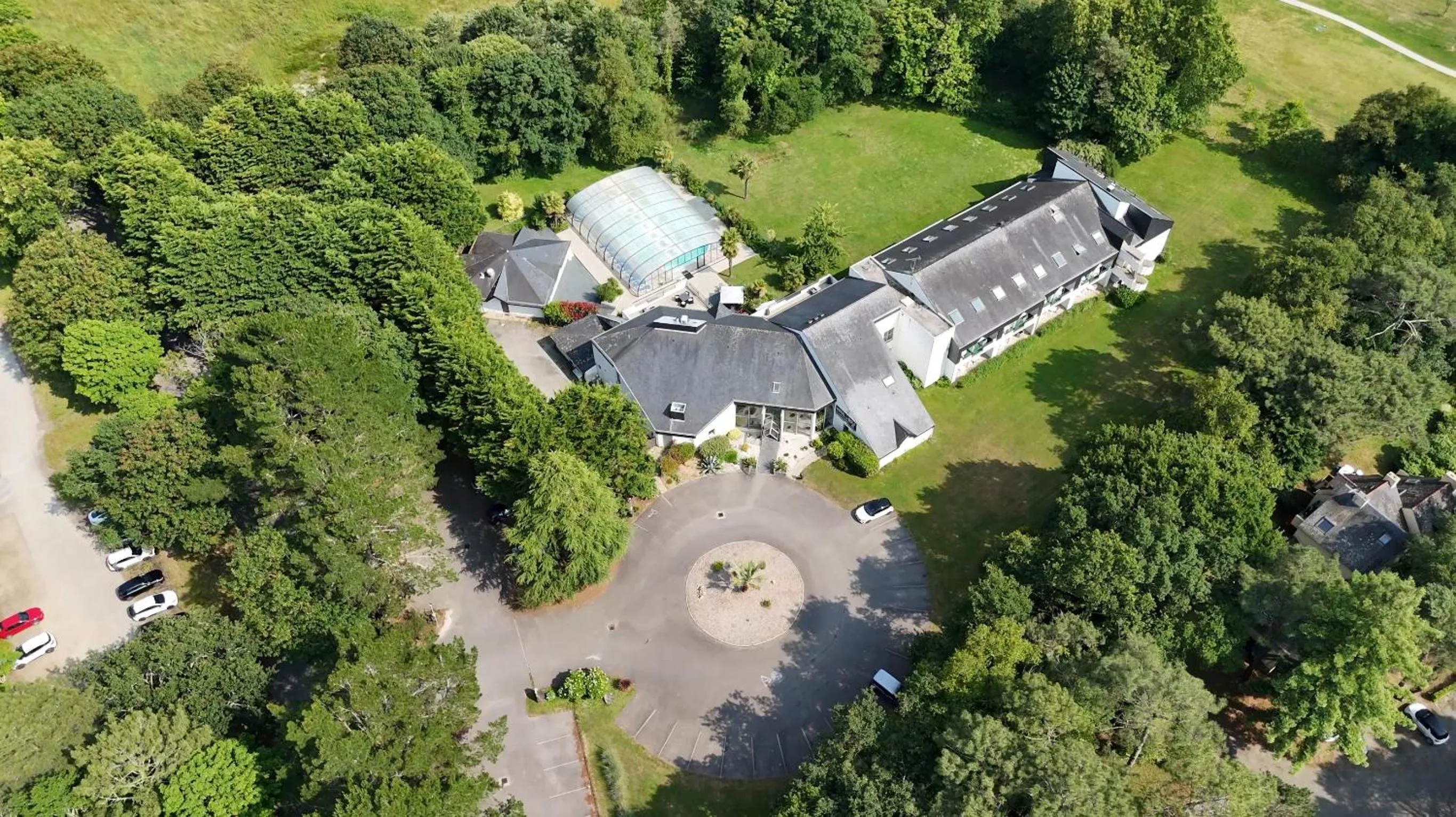 Bird's eye view in Hôtel du Golf Saint-Laurent