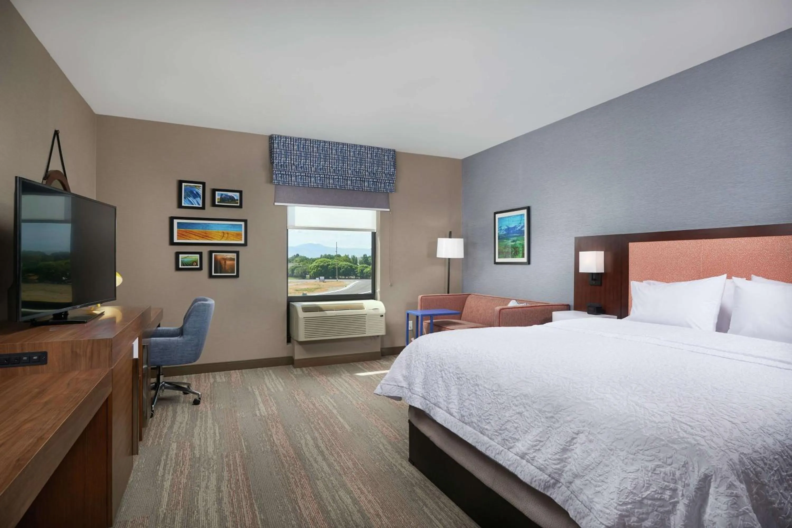 Bedroom, Bed in Hampton Inn Burley