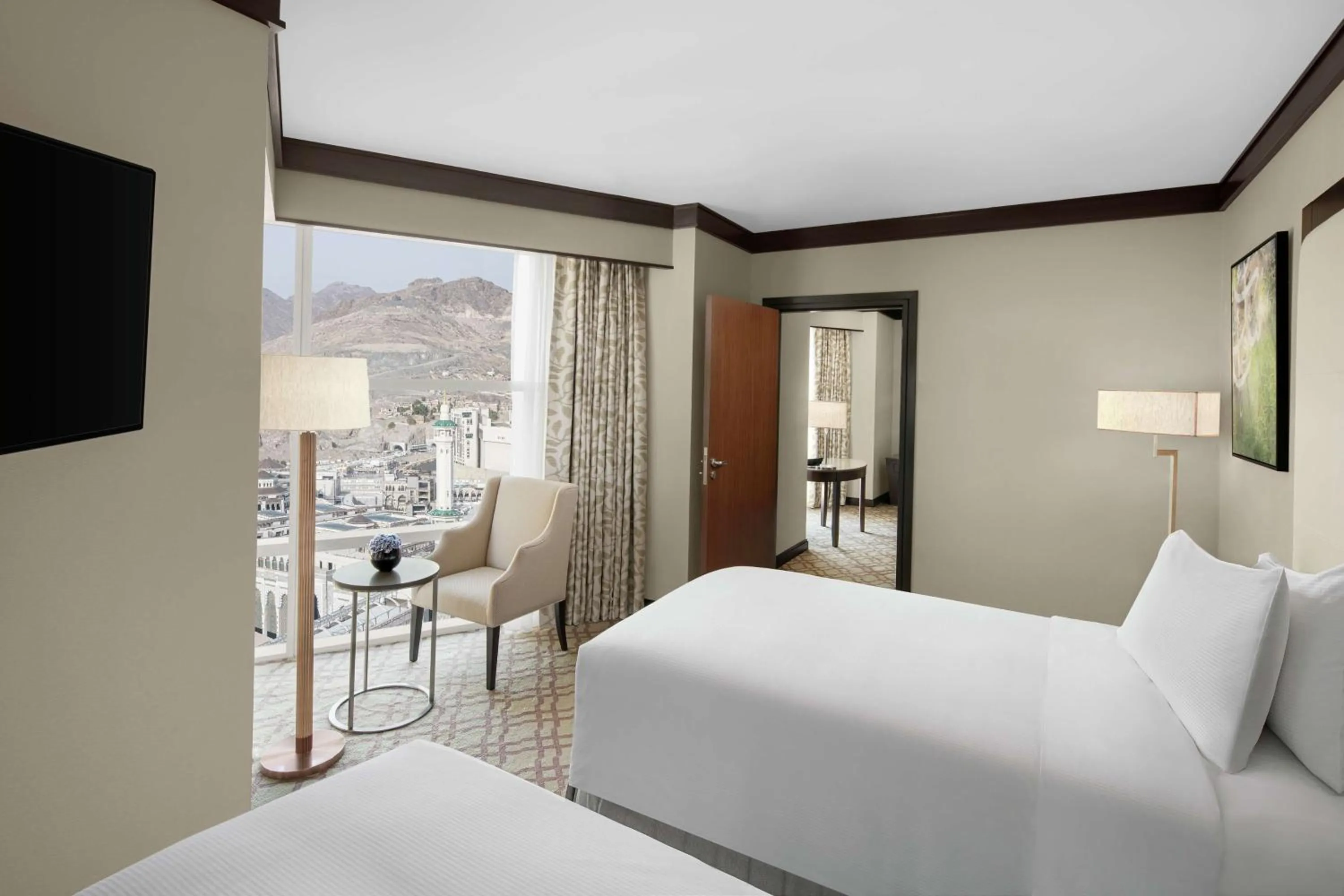 Bed in Doubletree By Hilton Jabal Omar Makkah