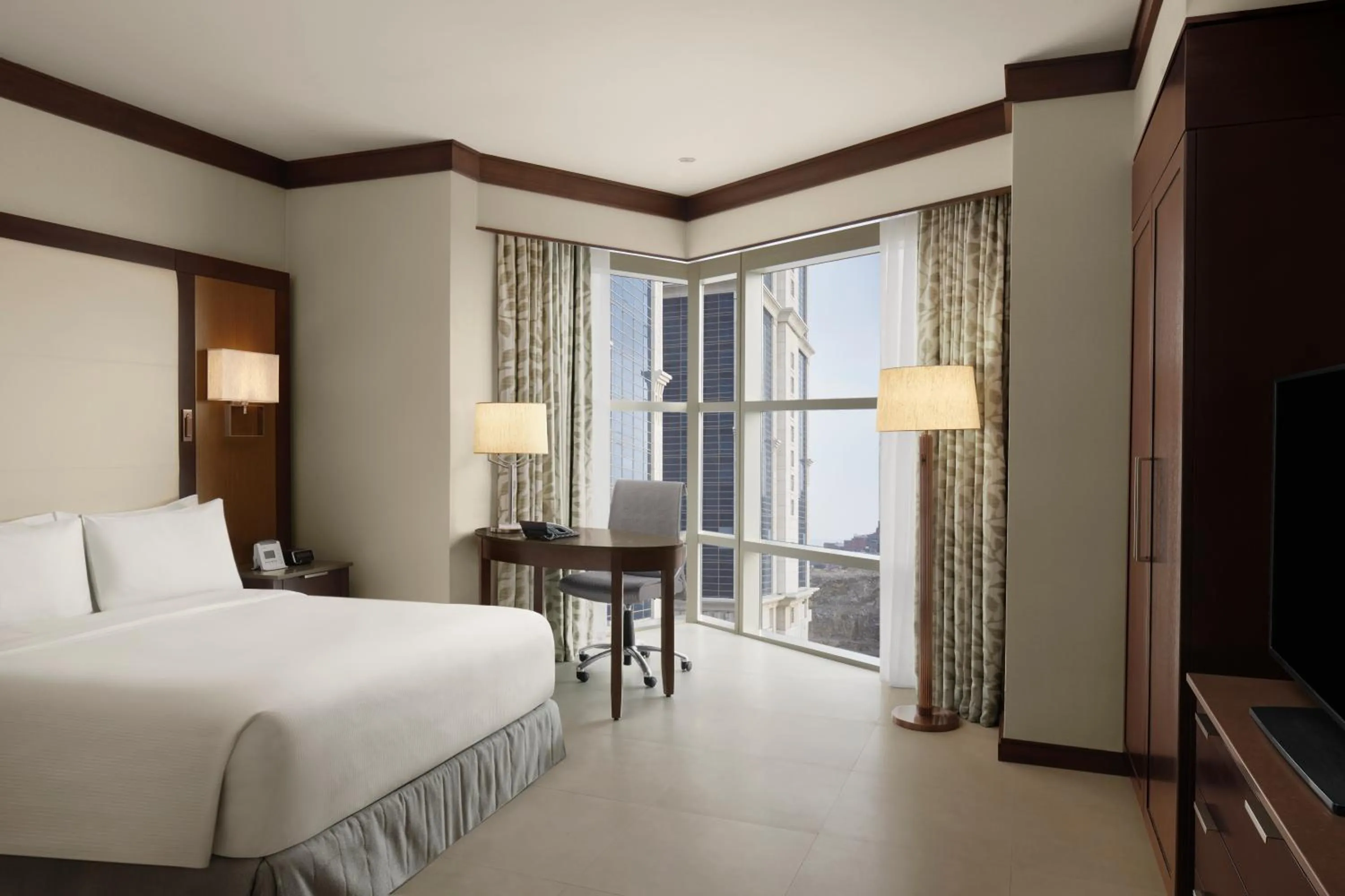 Bed in Doubletree By Hilton Jabal Omar Makkah