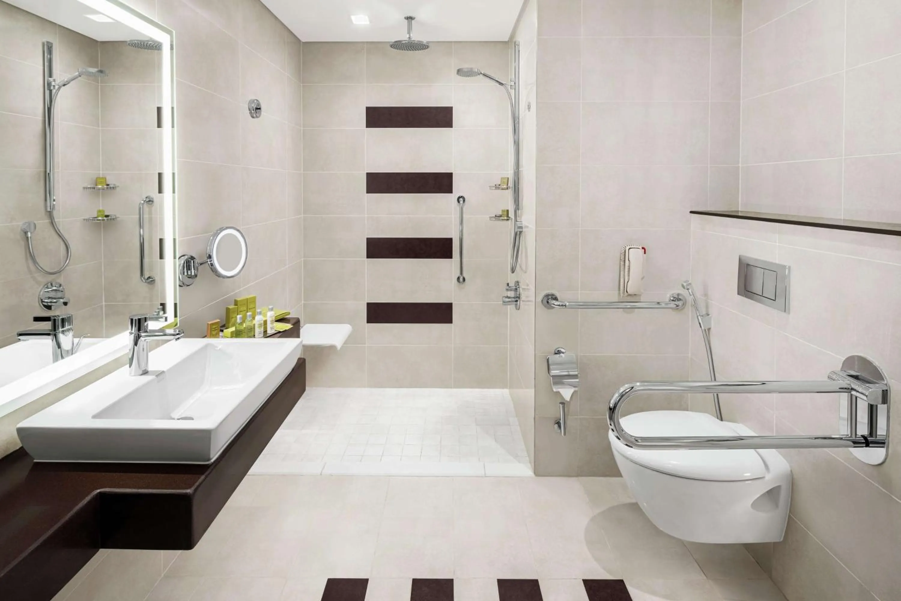 Bathroom in Doubletree By Hilton Jabal Omar Makkah