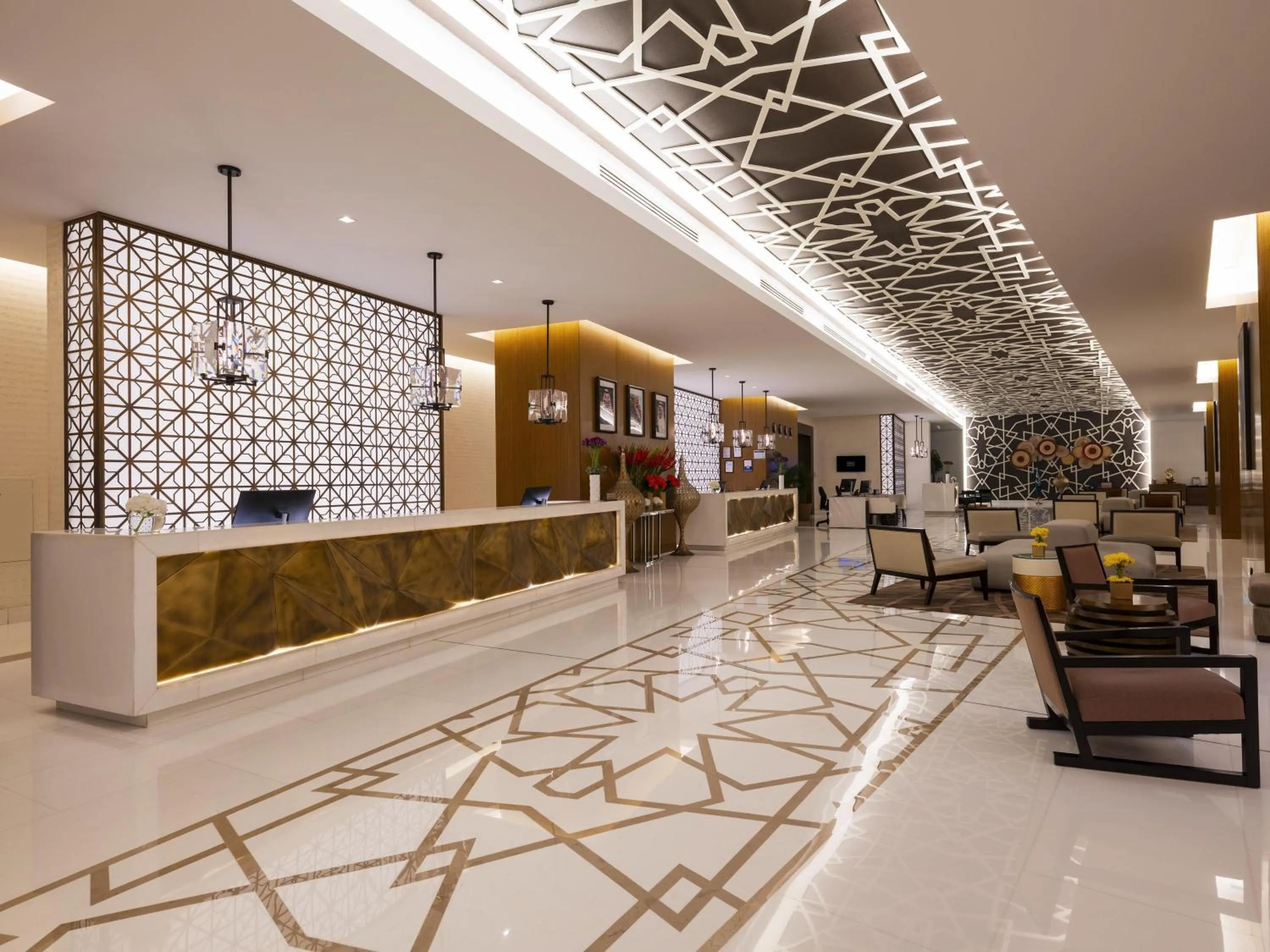 Lobby or reception in Doubletree By Hilton Jabal Omar Makkah