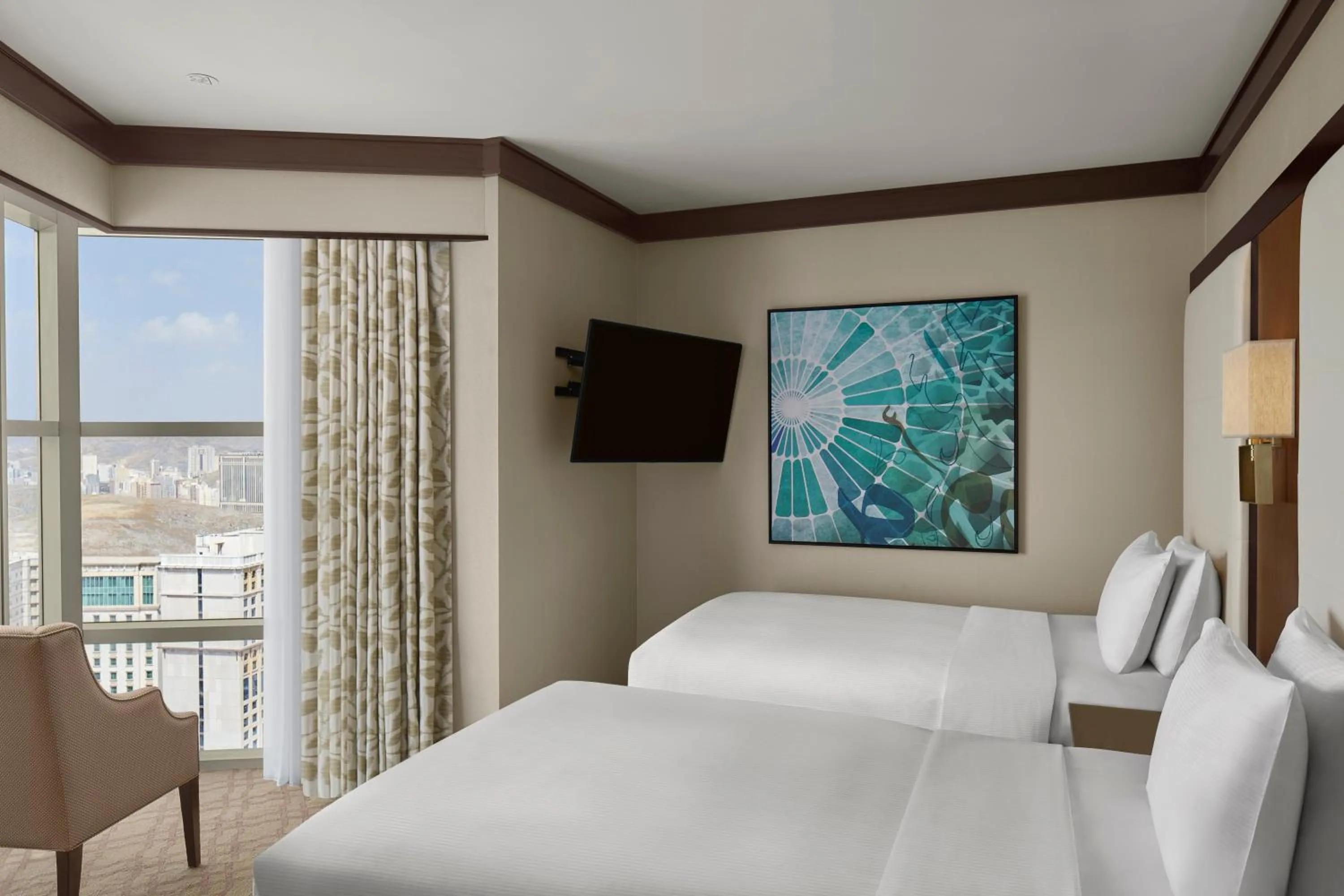 Bed in Doubletree By Hilton Jabal Omar Makkah