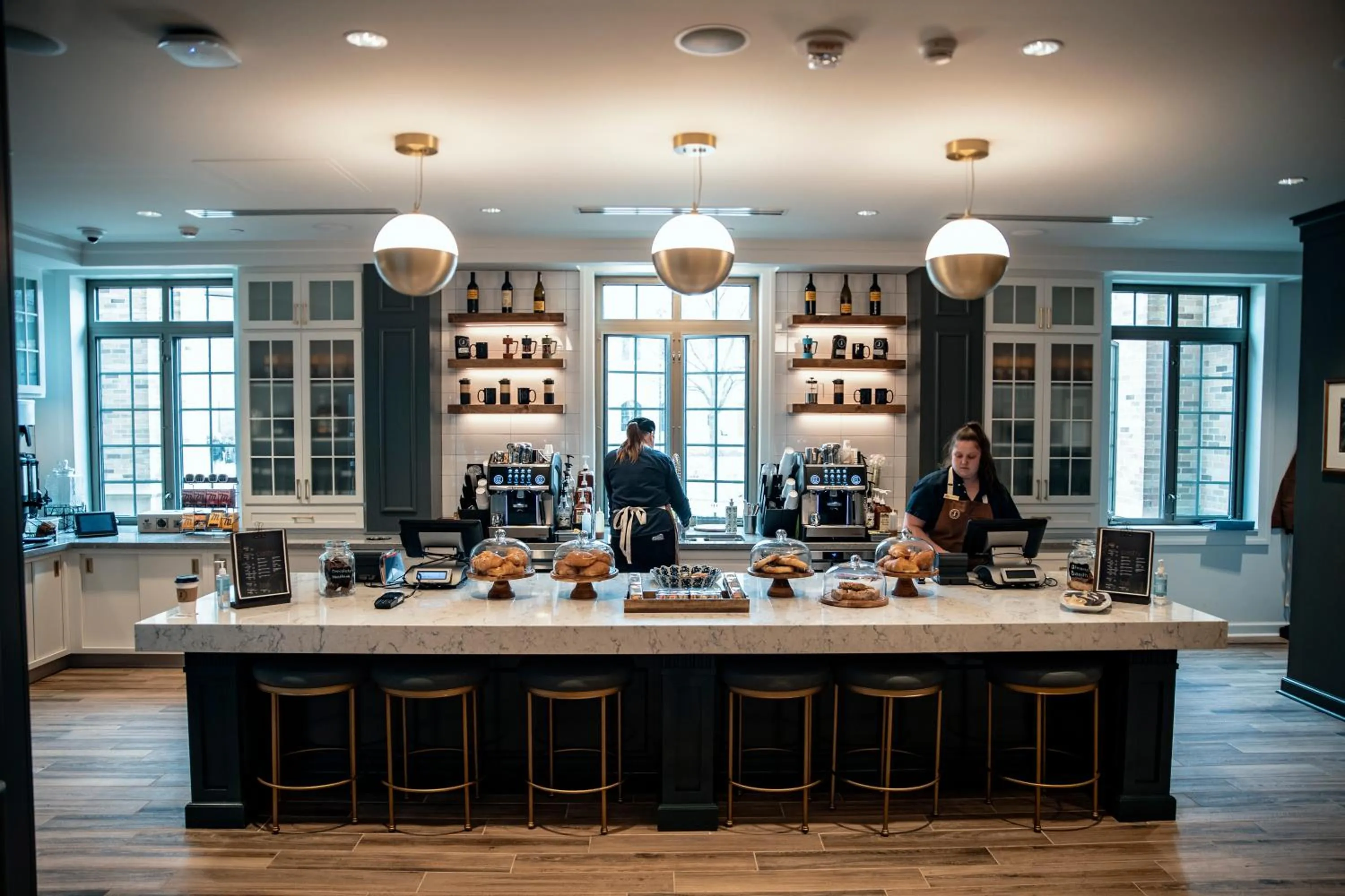 Restaurant/places to eat in Morris Inn at Notre Dame