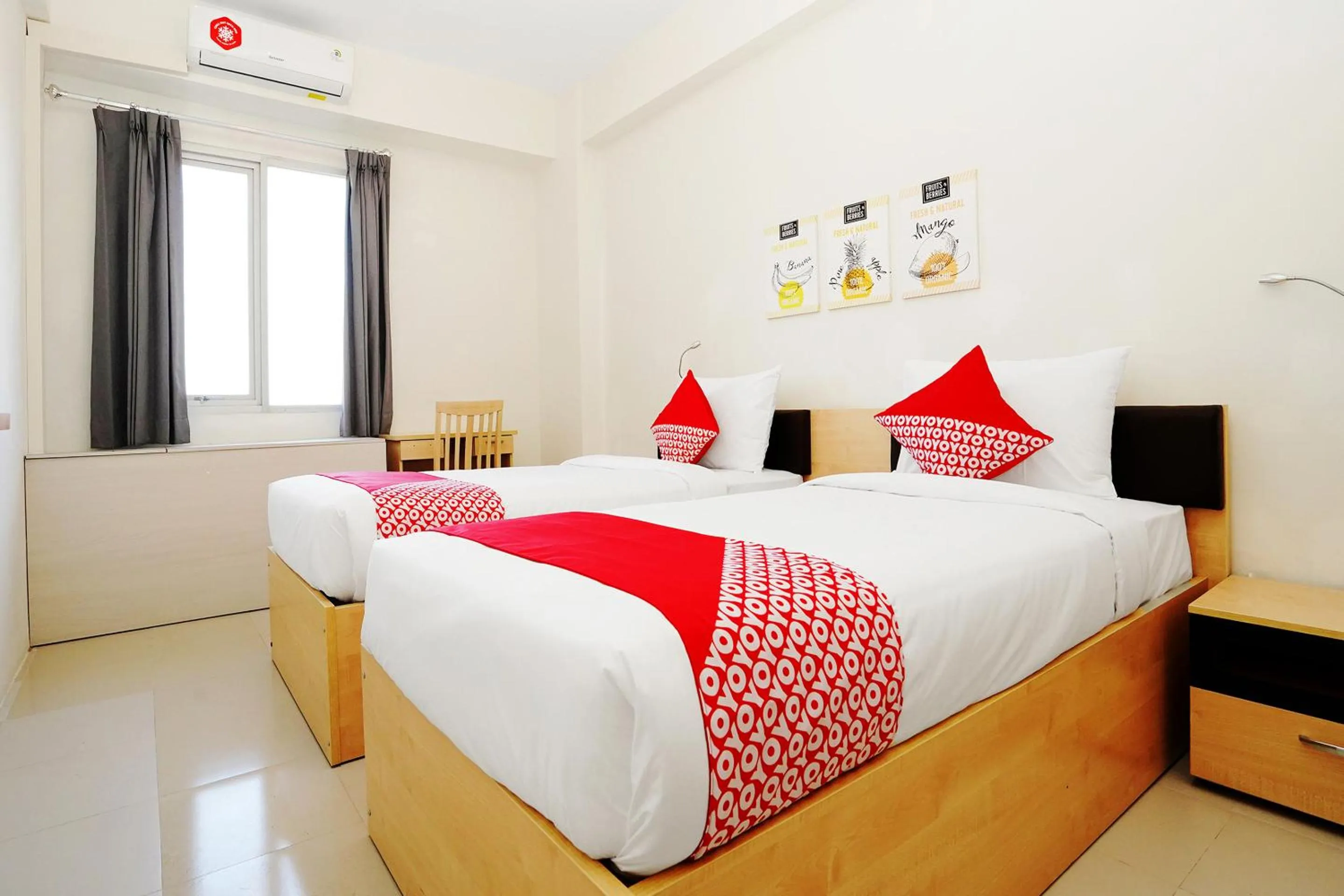 Bedroom in OYO 91964 Menara Rungkut Surabaya