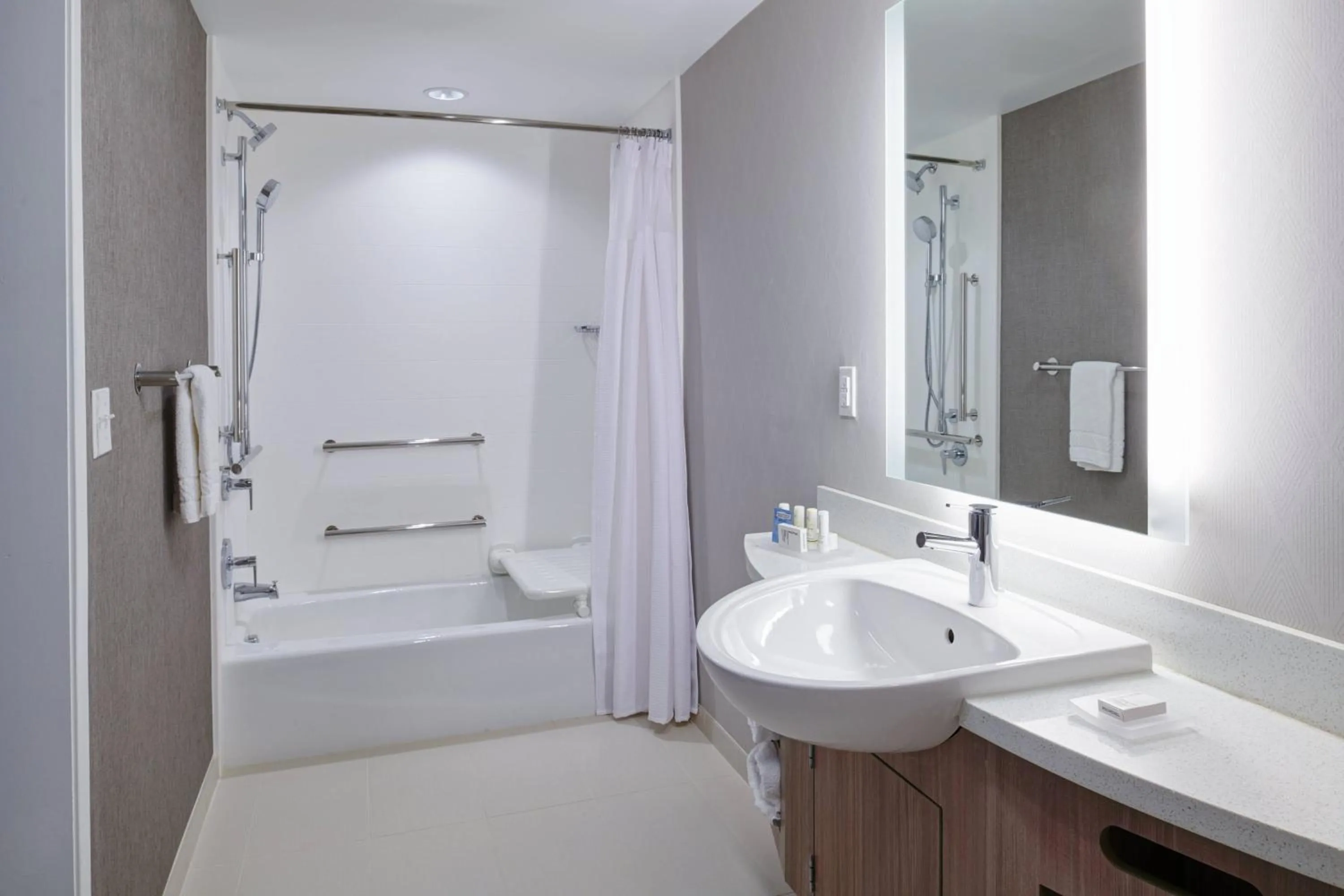 Bathroom in SpringHill Suites by Marriott Wixom Novi