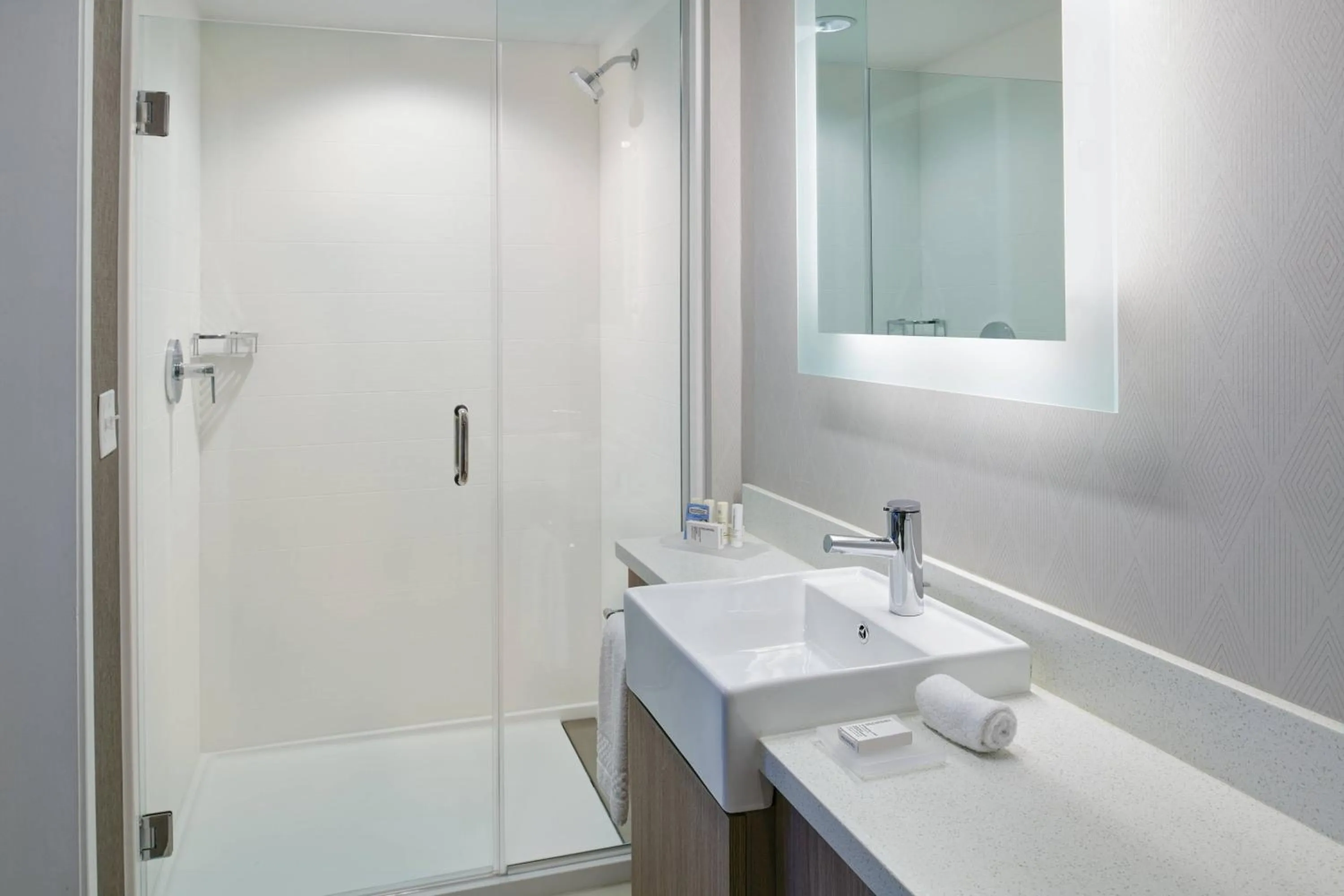 Bathroom in SpringHill Suites by Marriott Wixom Novi