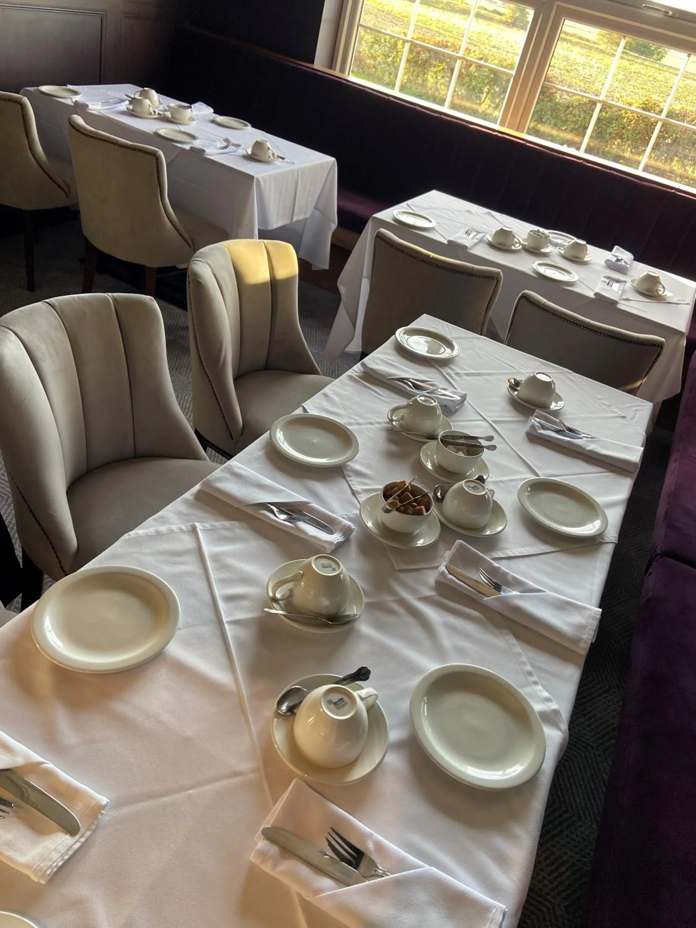 Dining area in Loftsome Bridge Hotel