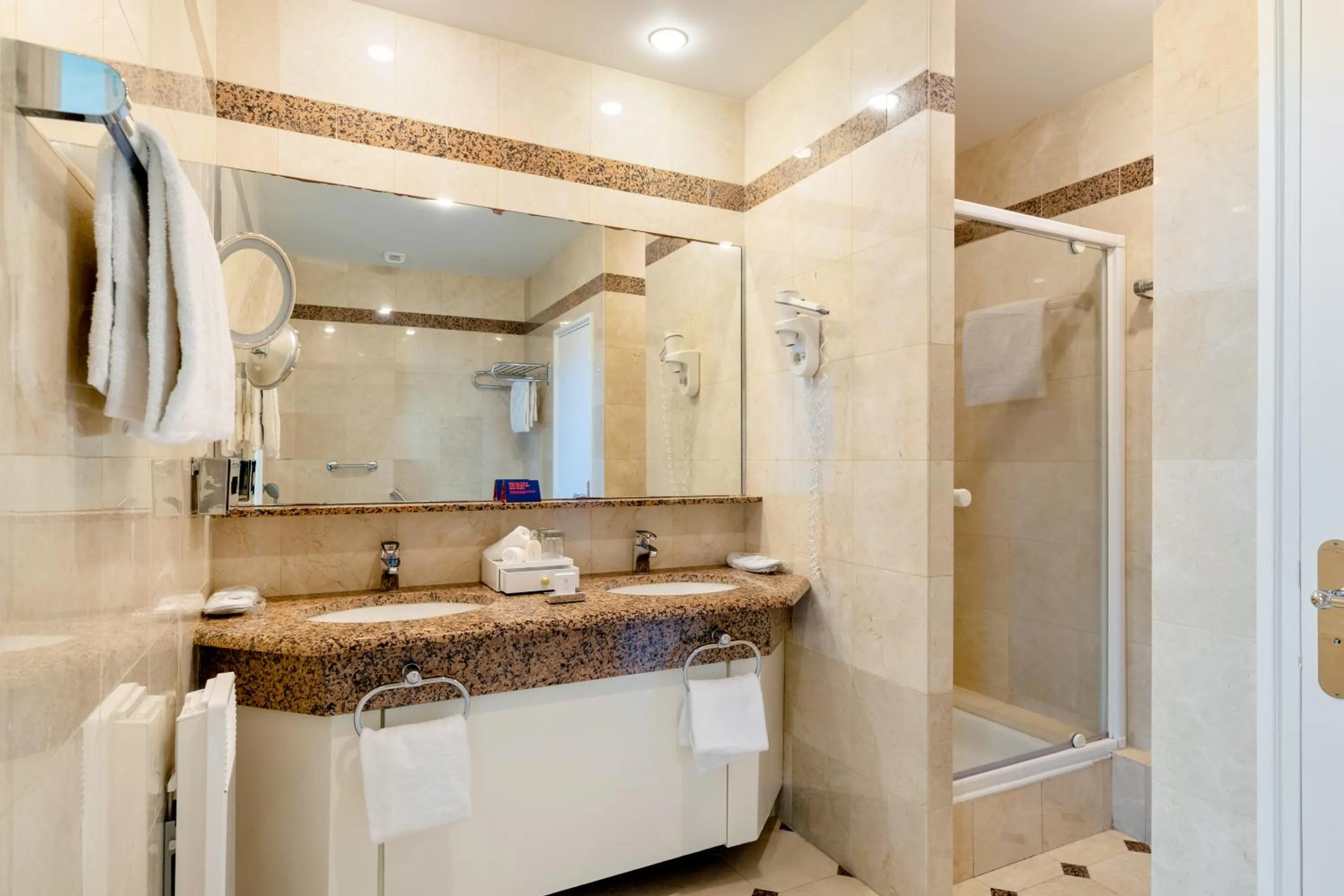 Bathroom in Hôtel du Palais Biarritz, in The Unbound Collection by Hyatt