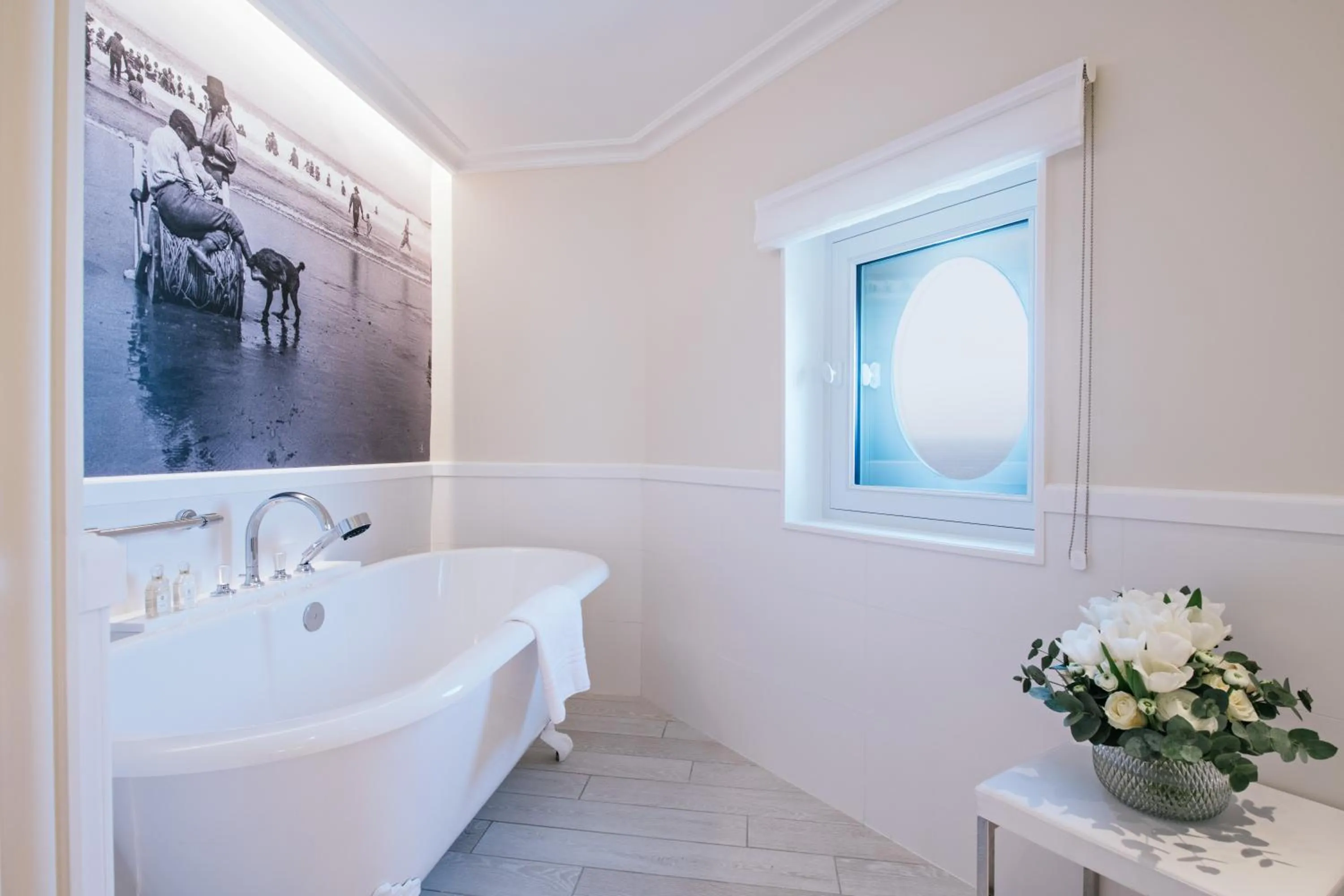 Bathroom in Hôtel du Palais Biarritz, in The Unbound Collection by Hyatt