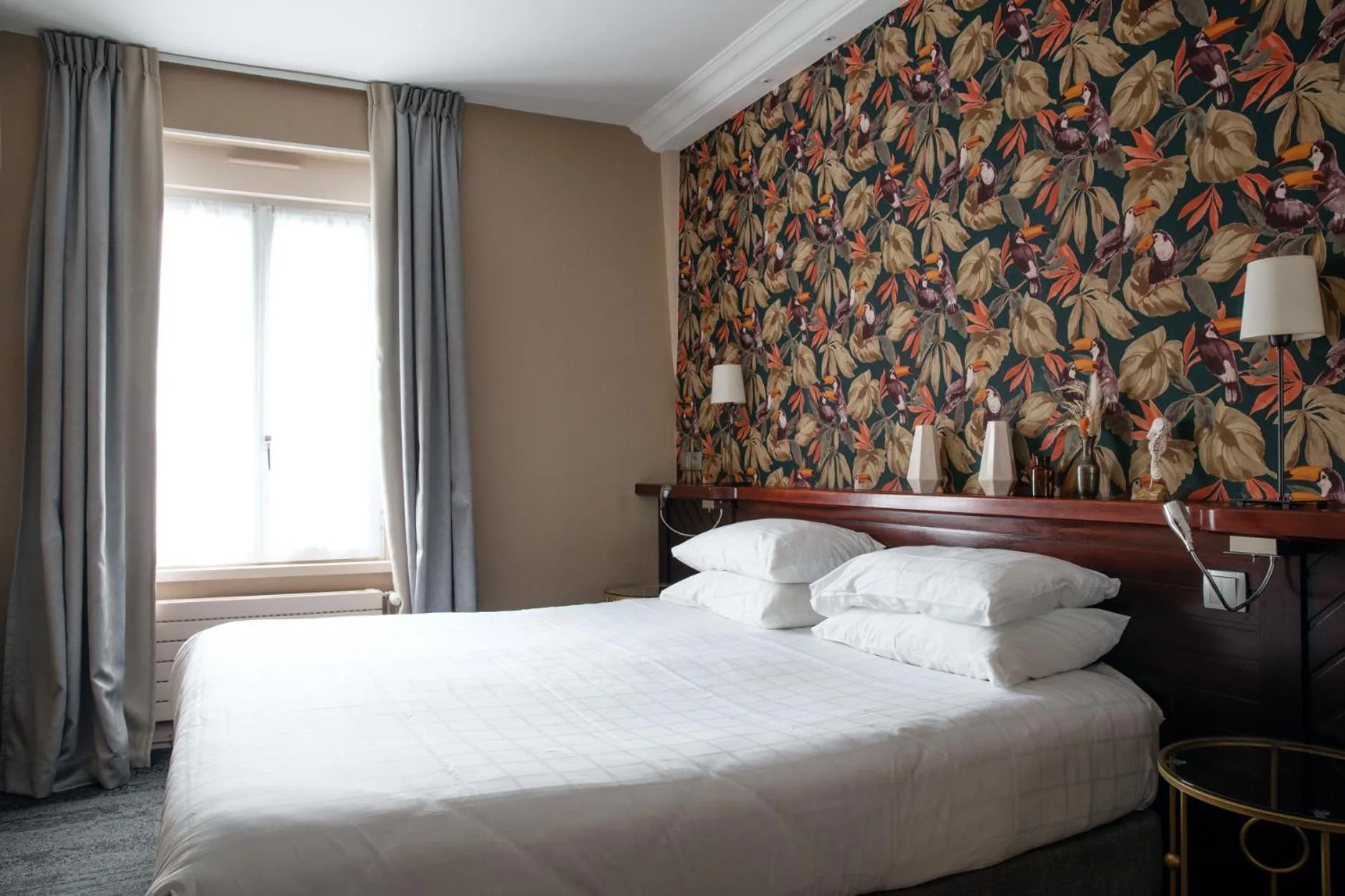 Bed in Hôtel La Villefromoy