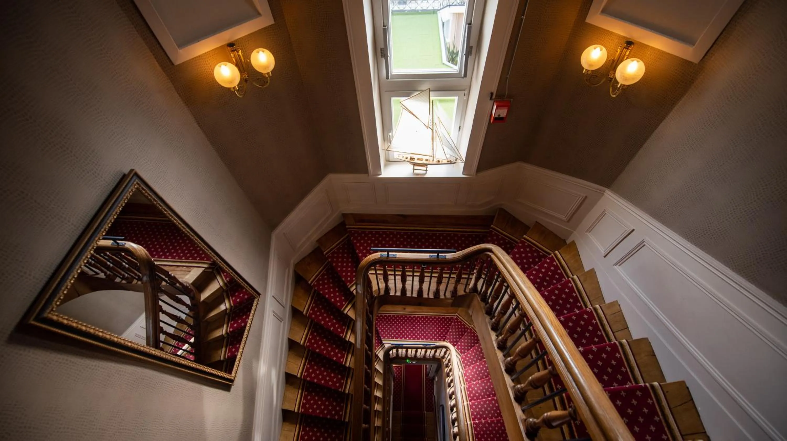 Lobby or reception in Hôtel La Villefromoy