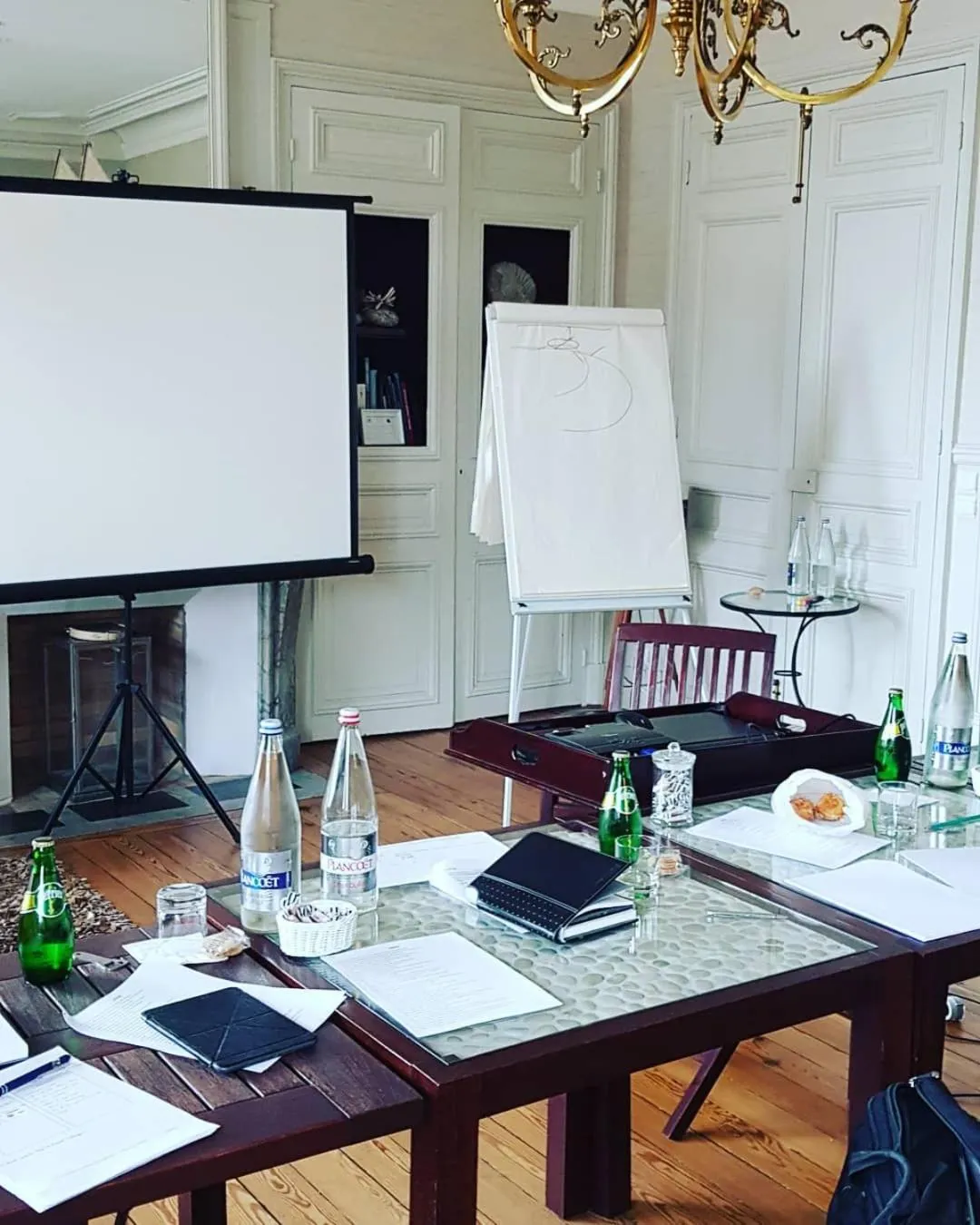 Meeting/conference room in Hôtel La Villefromoy