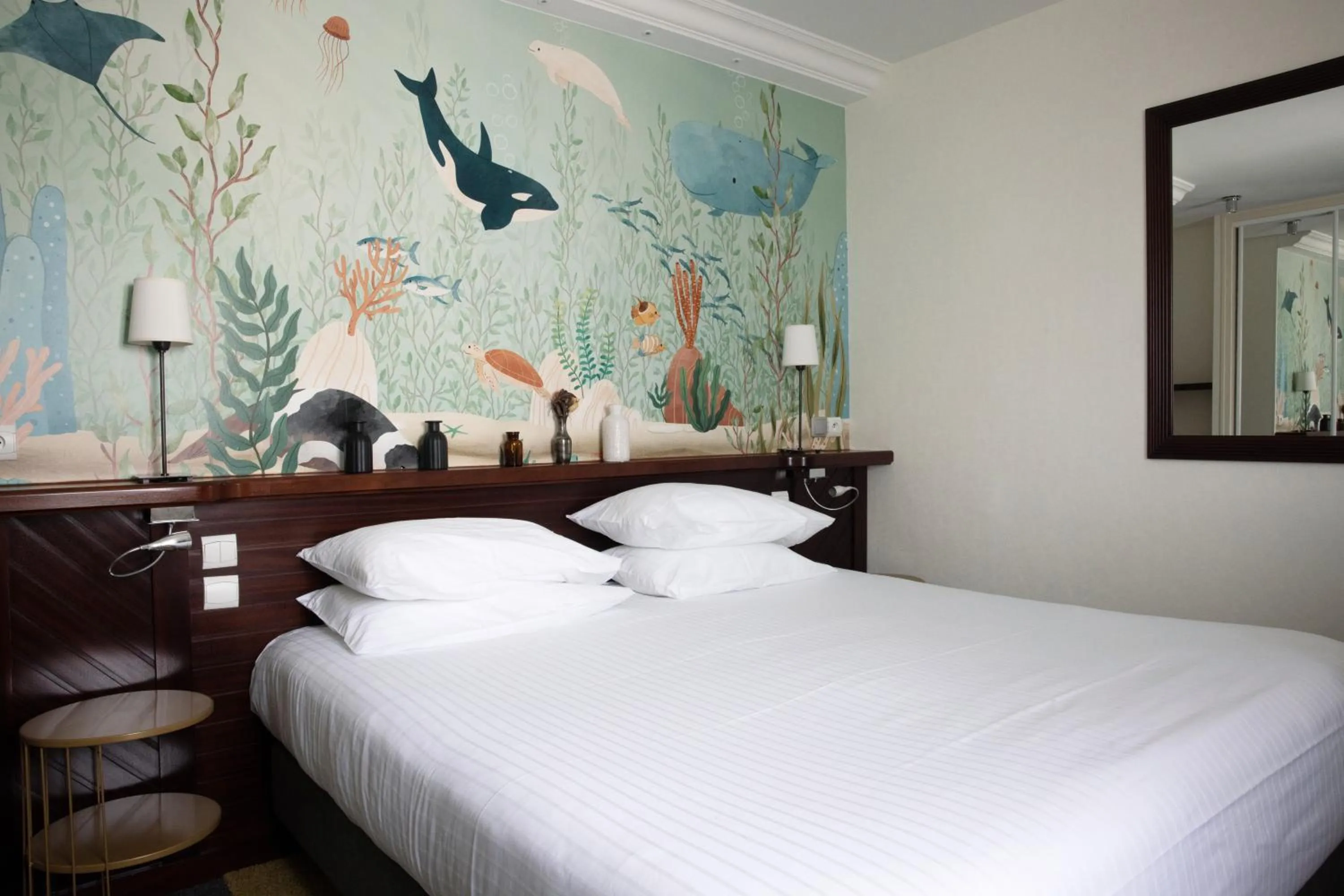 Bed in Hôtel La Villefromoy