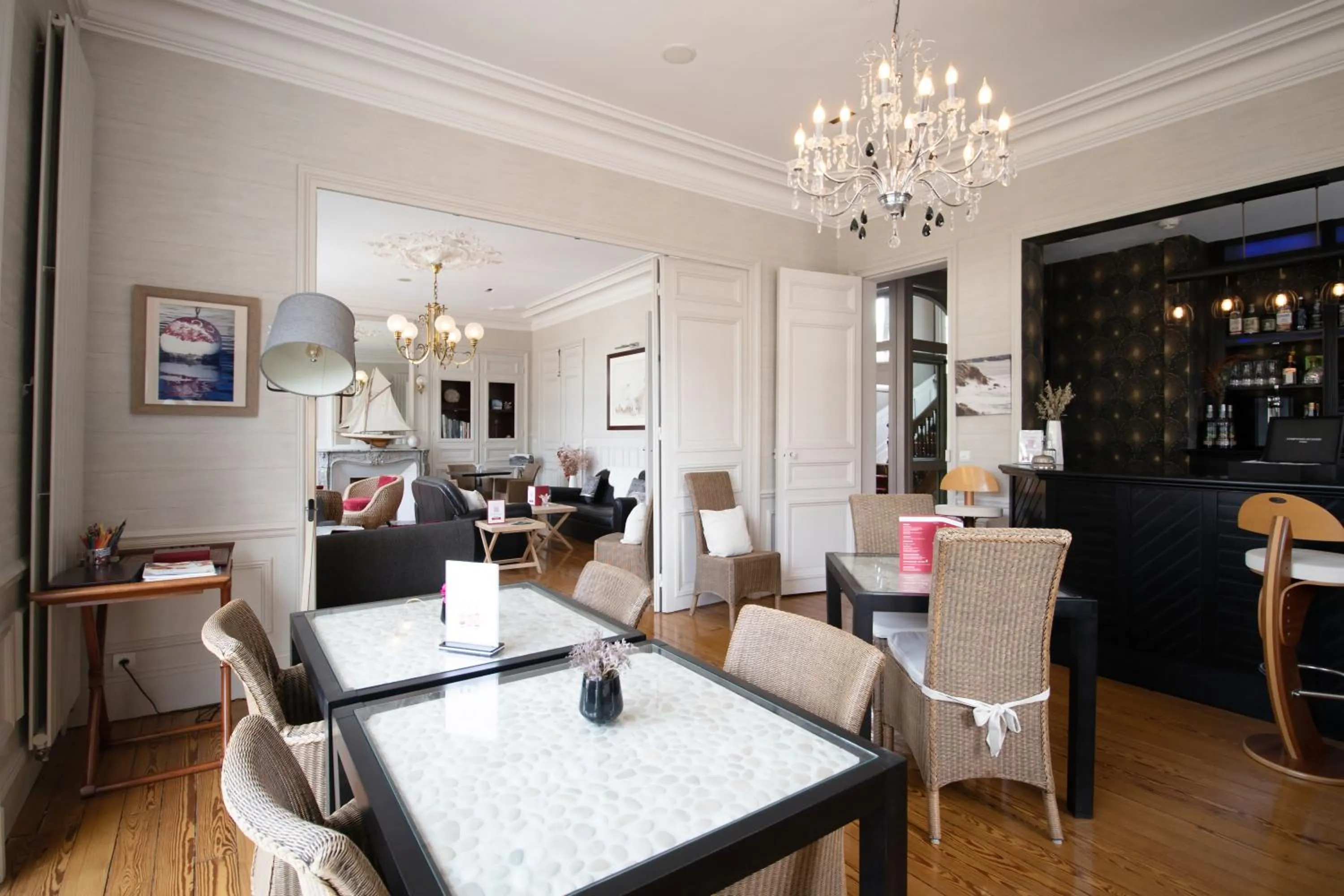 Living room in Hôtel La Villefromoy