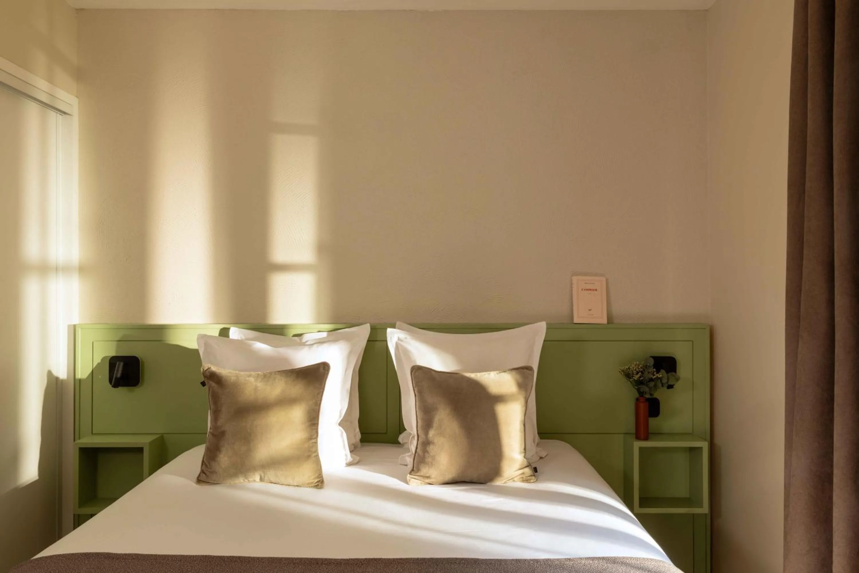 Bed in Hôtel Le Pré Galoffre