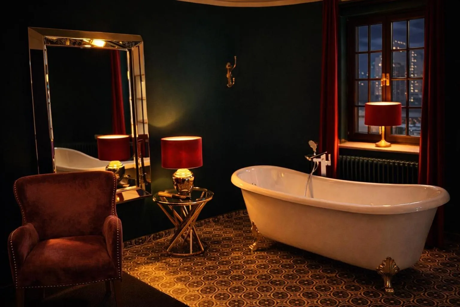 Bath in Sleephotels Suite Garde