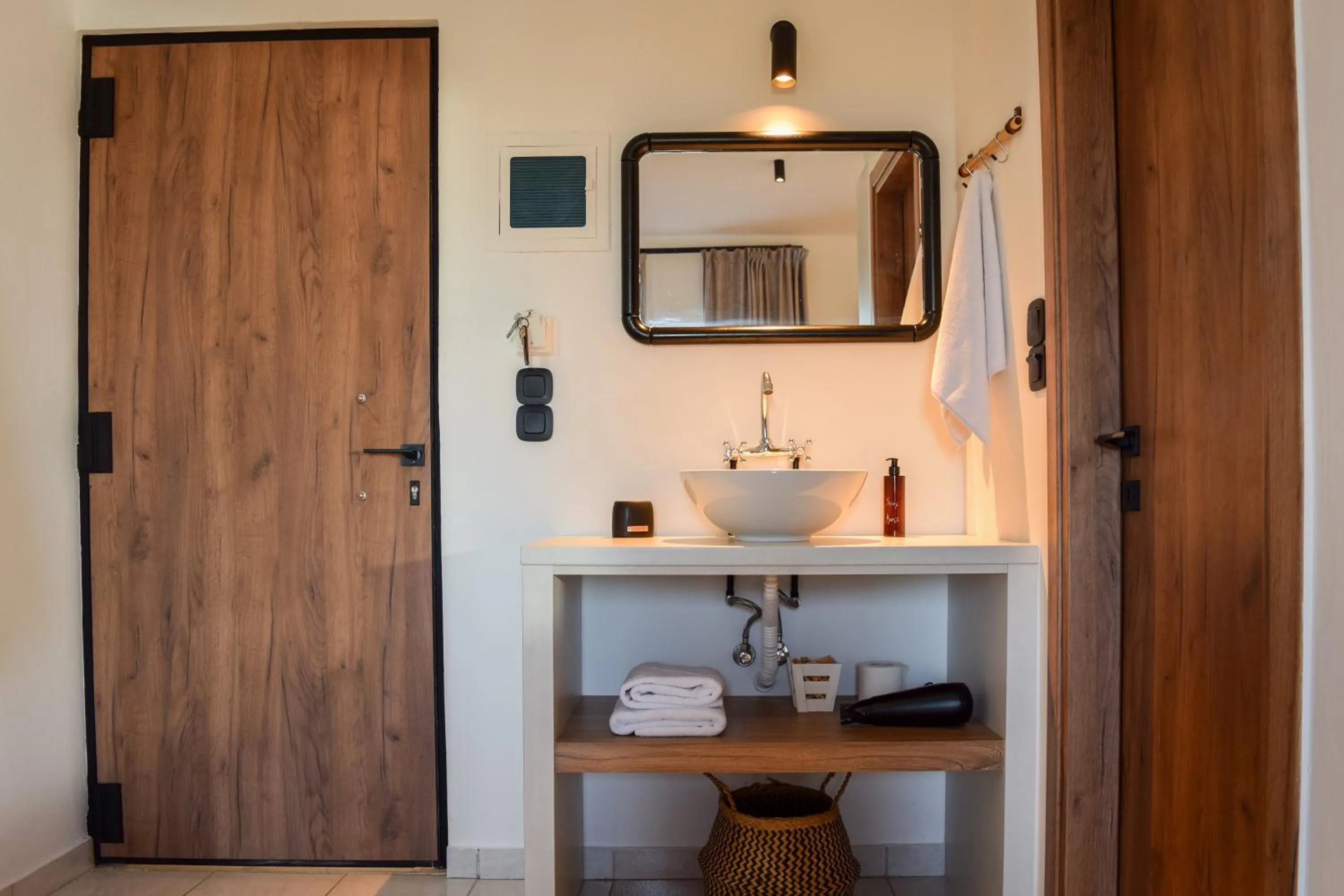 Bathroom in Kanso Rooms