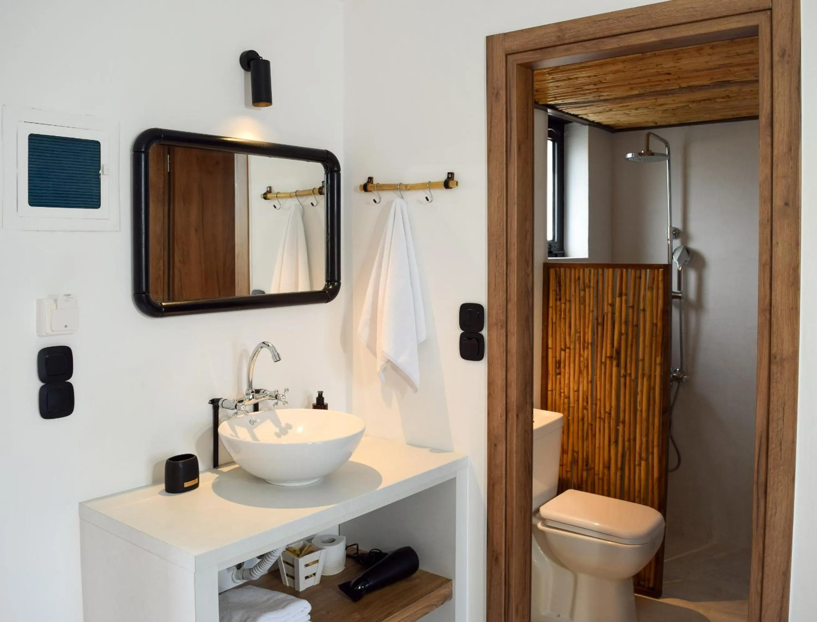 Bathroom in Kanso Rooms