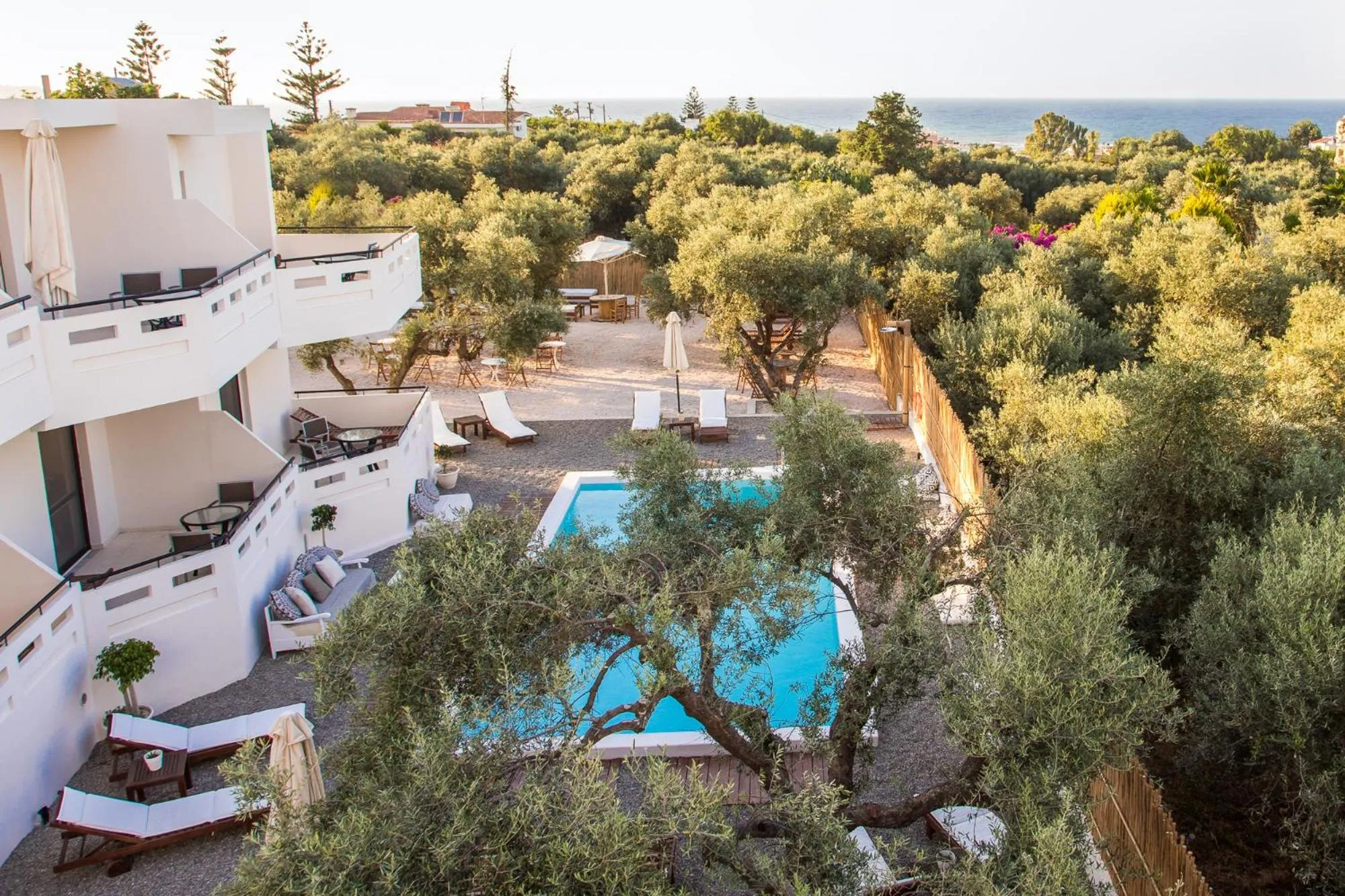 Bird's eye view in Kanso Rooms