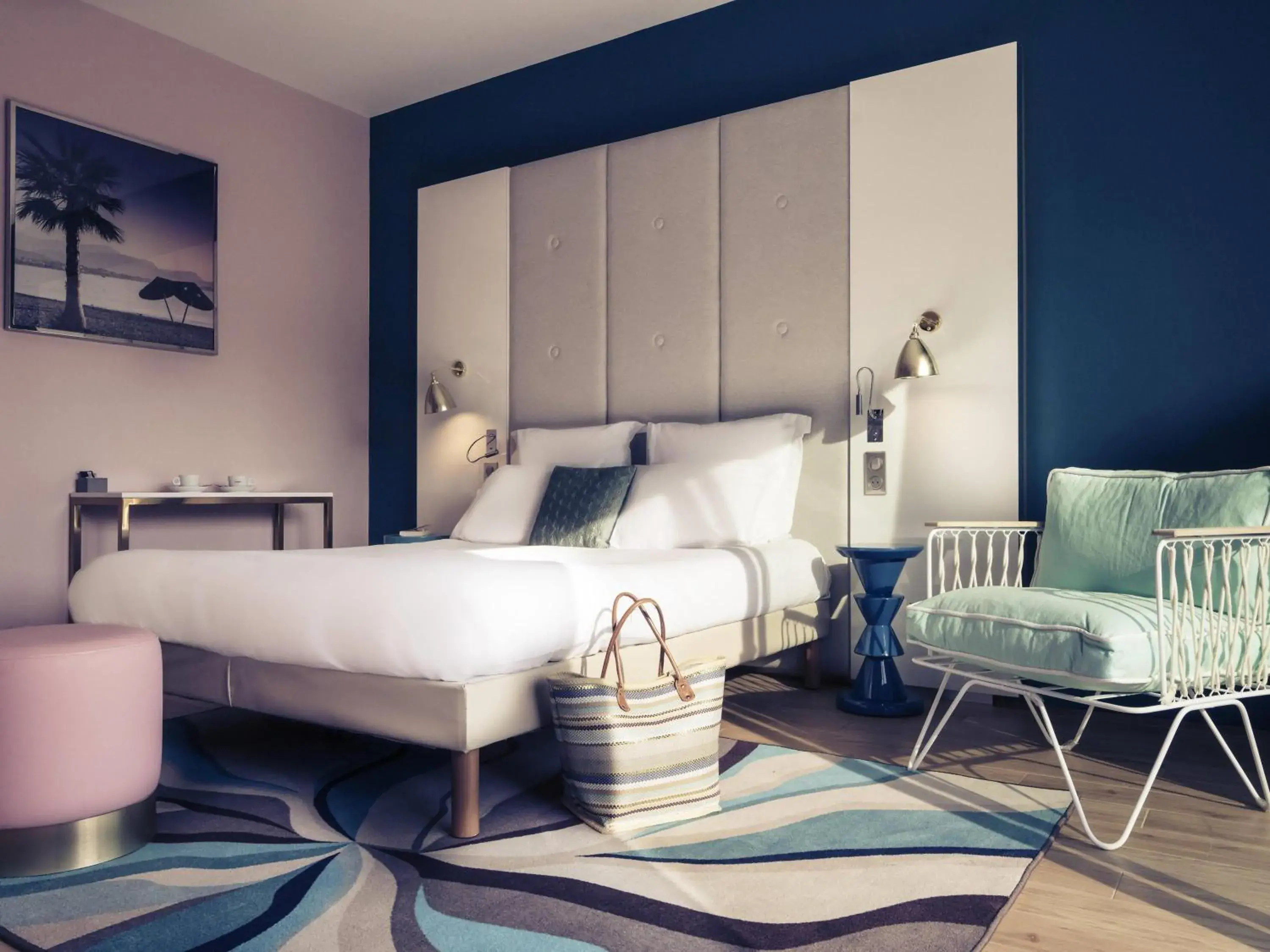 Superior Room Terrace or Patio in Mercure Villeneuve Loubet Plage Superior Room Terrace or Patio in Mercure Villeneuve Loubet Plage