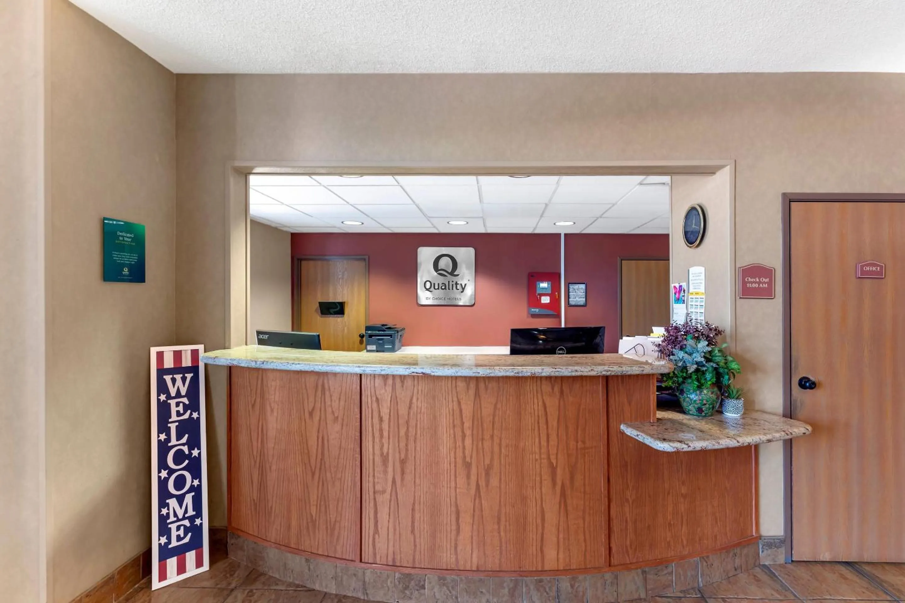 Lobby or reception in Quality Inn & Suites Wellington - Fort Collins