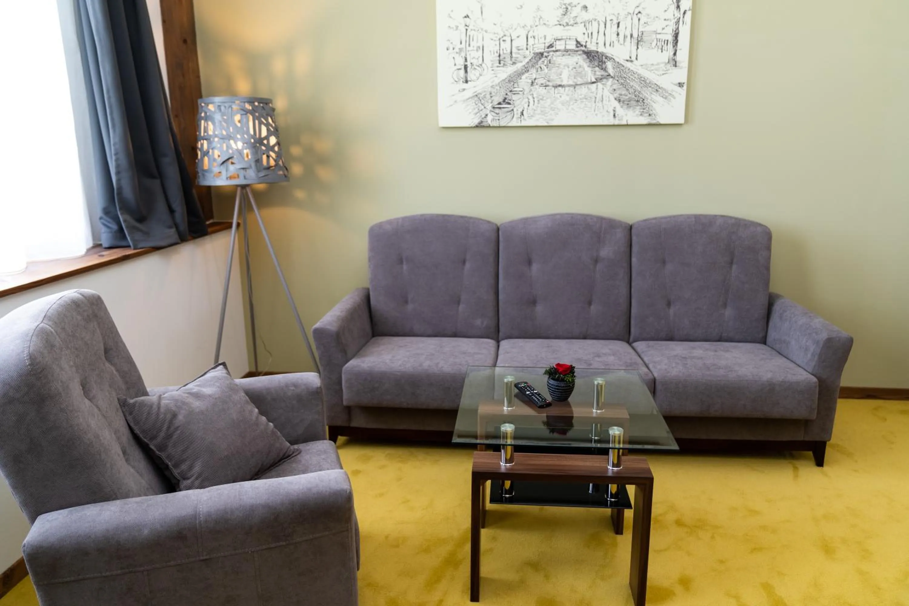 Living room in Hotel Kristály Konferencia & Wellness