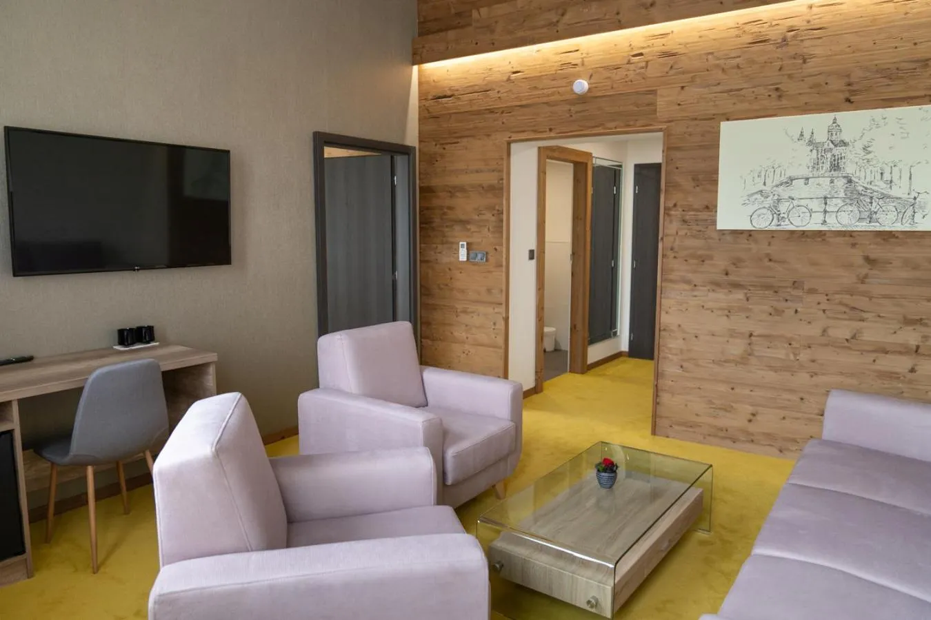 Living room in Hotel Kristály Konferencia & Wellness