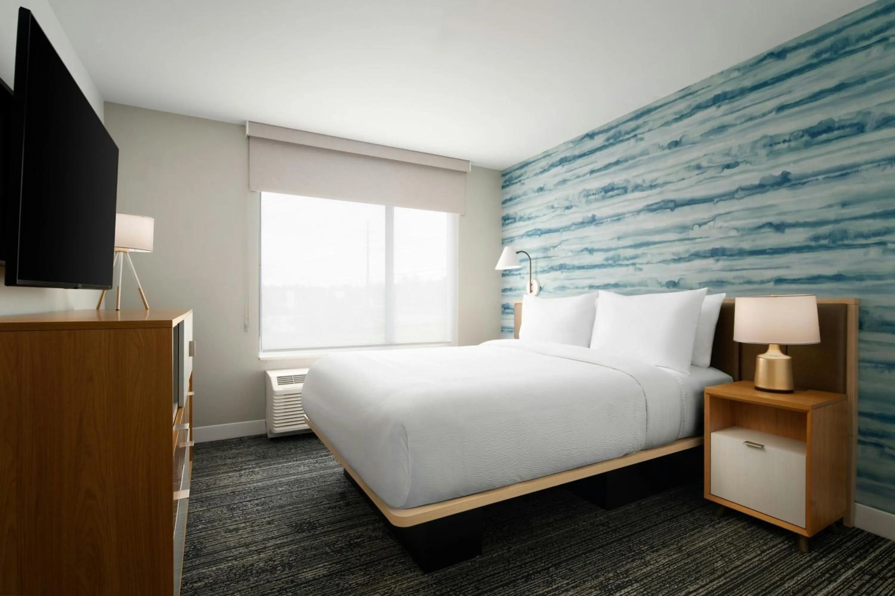 Bedroom, Bed in TownePlace Suites by Marriott Allentown West