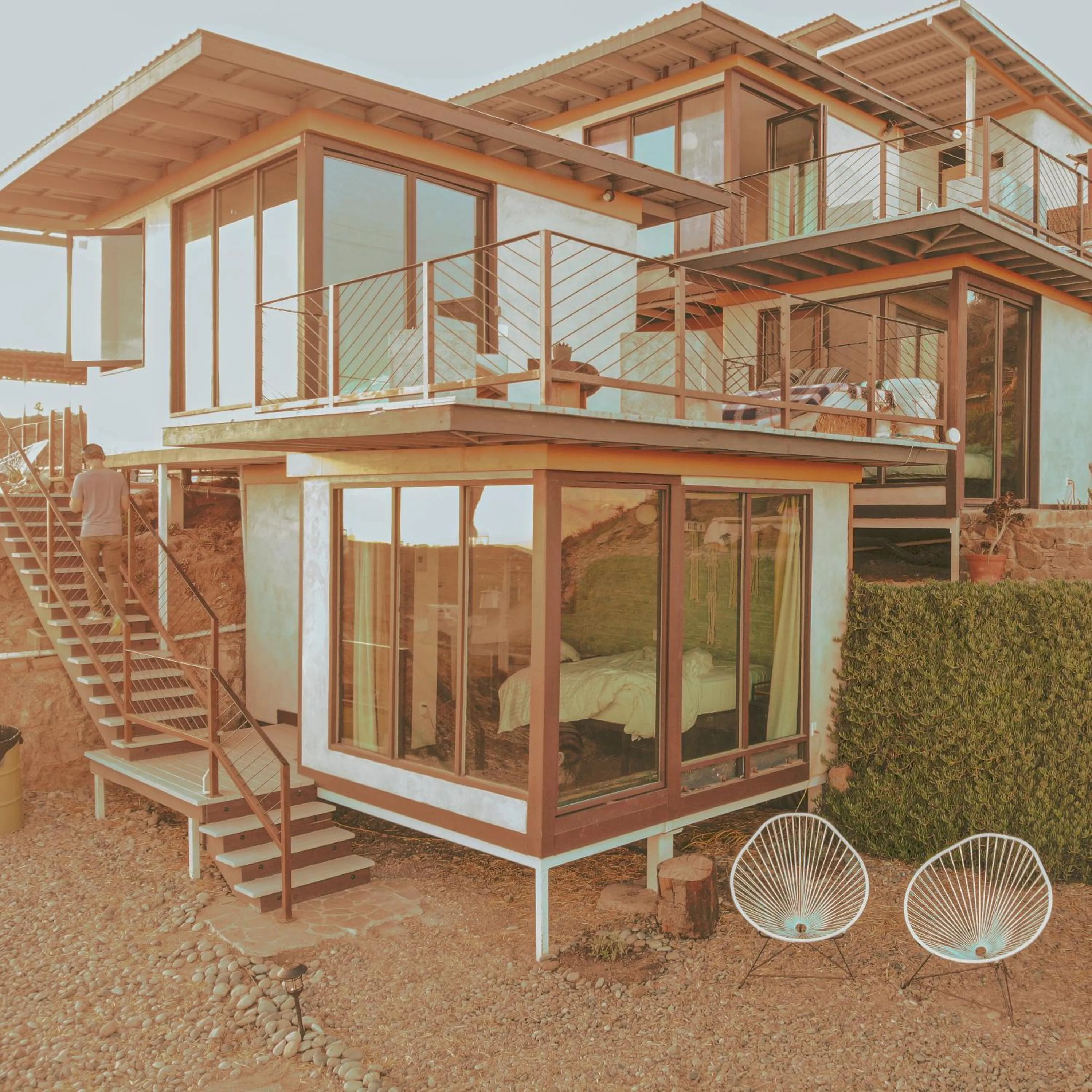 Facade/entrance in Native Residence