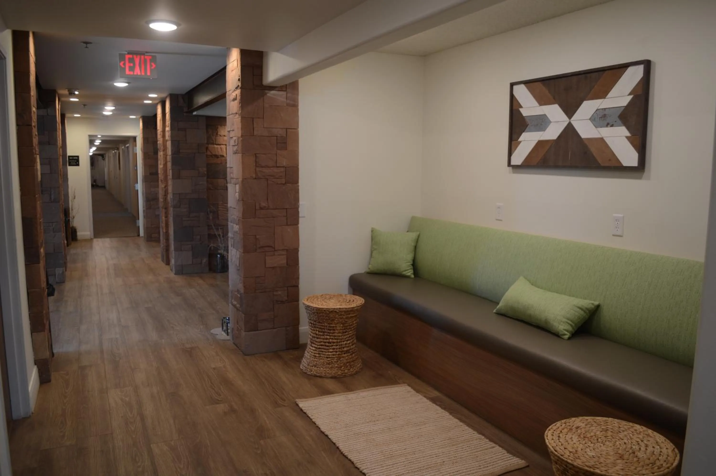 Seating area in Red Sands Hotel