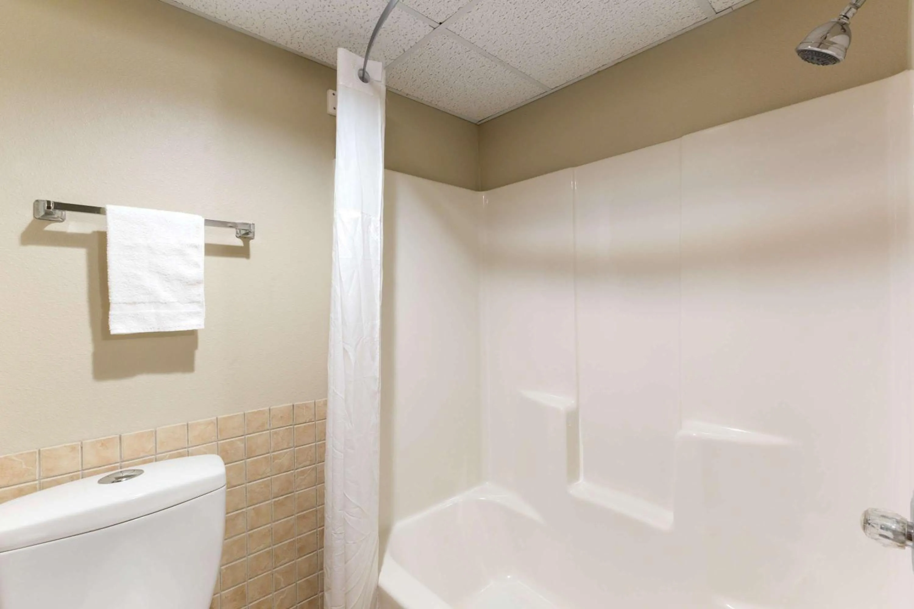 Bathroom in Super 8 by Wyndham Perry IA