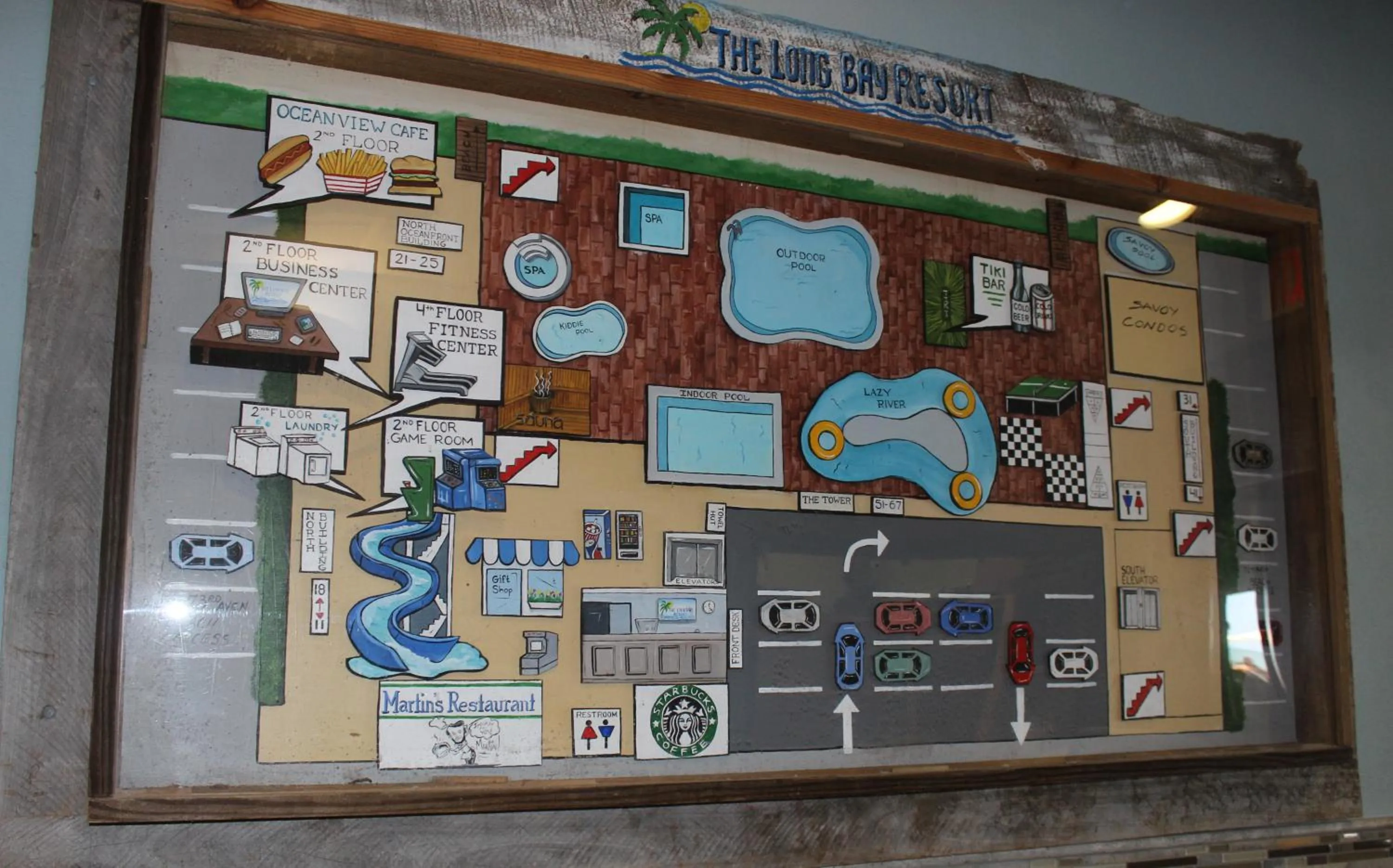 Floor plan in Beach Daze Oceanfront Great Location