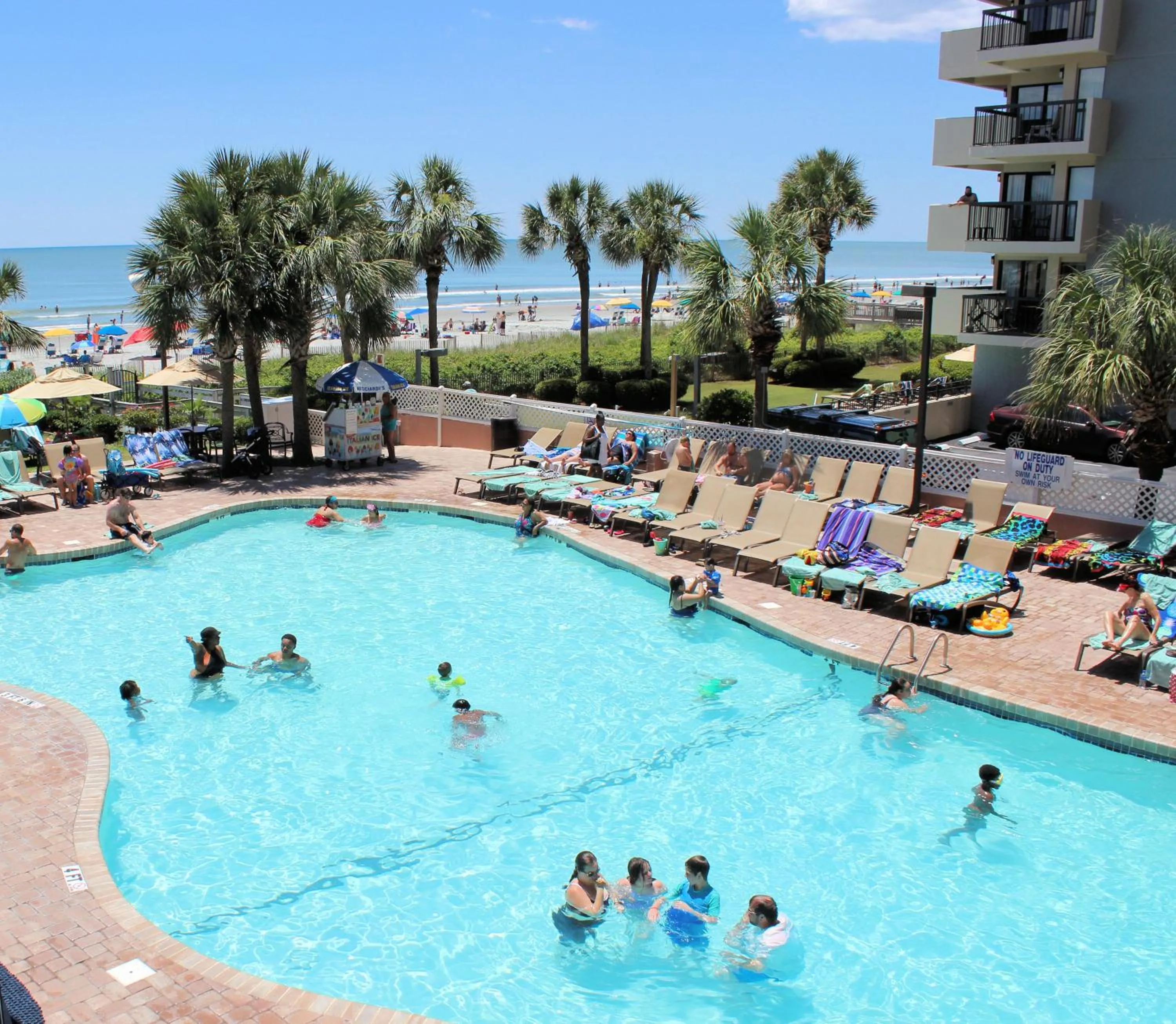 Swimming pool in Beach Daze Oceanfront Great Location