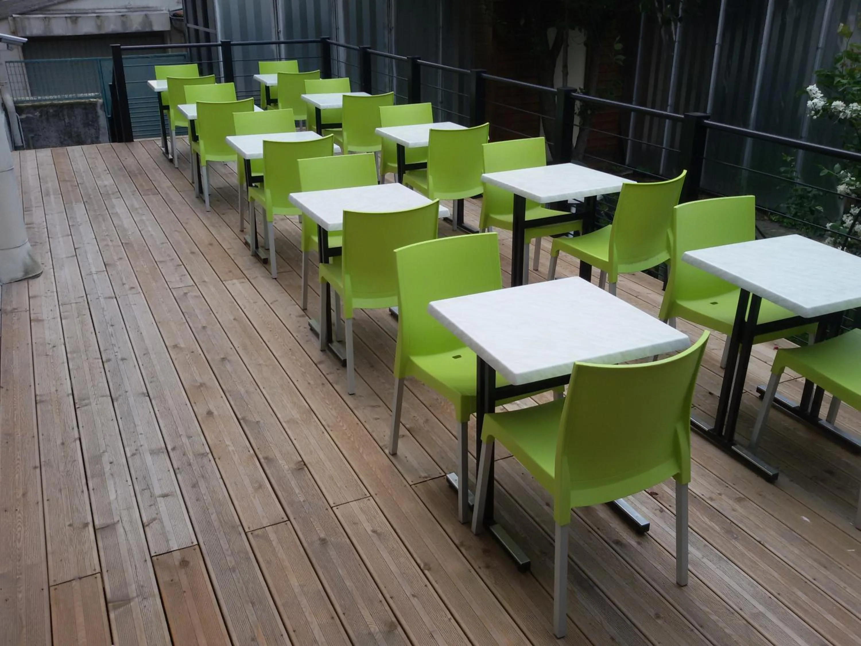 Balcony/Terrace in Hôtel Albert Elisabeth Gare SNCF