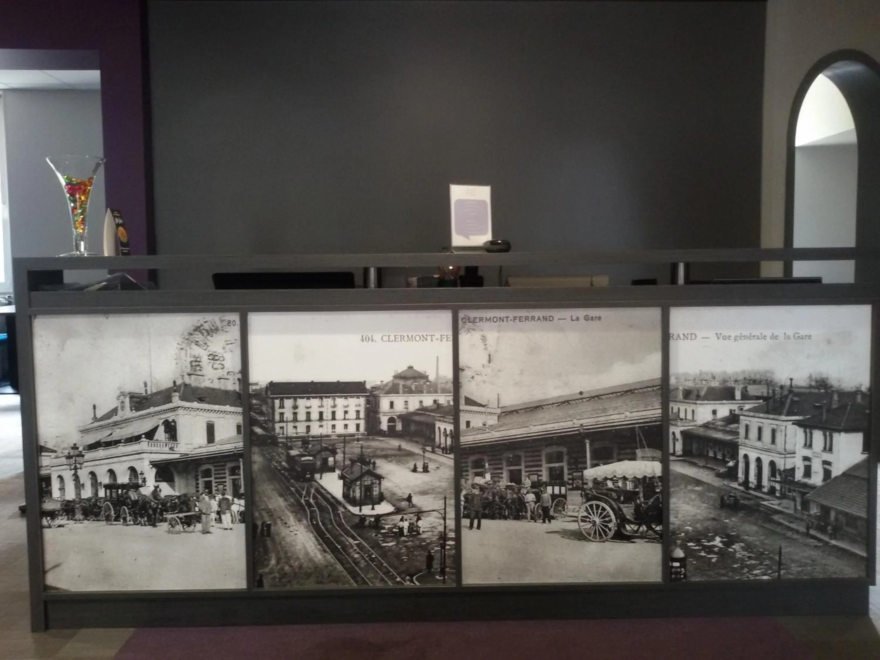 Lobby or reception in Hôtel Albert Elisabeth Gare SNCF