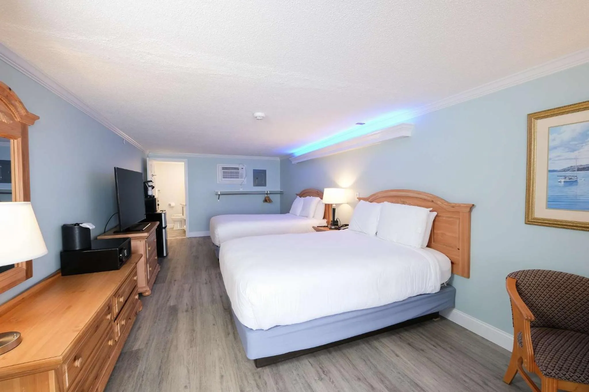 Bedroom, Bed in Norseman Resort on the Beach