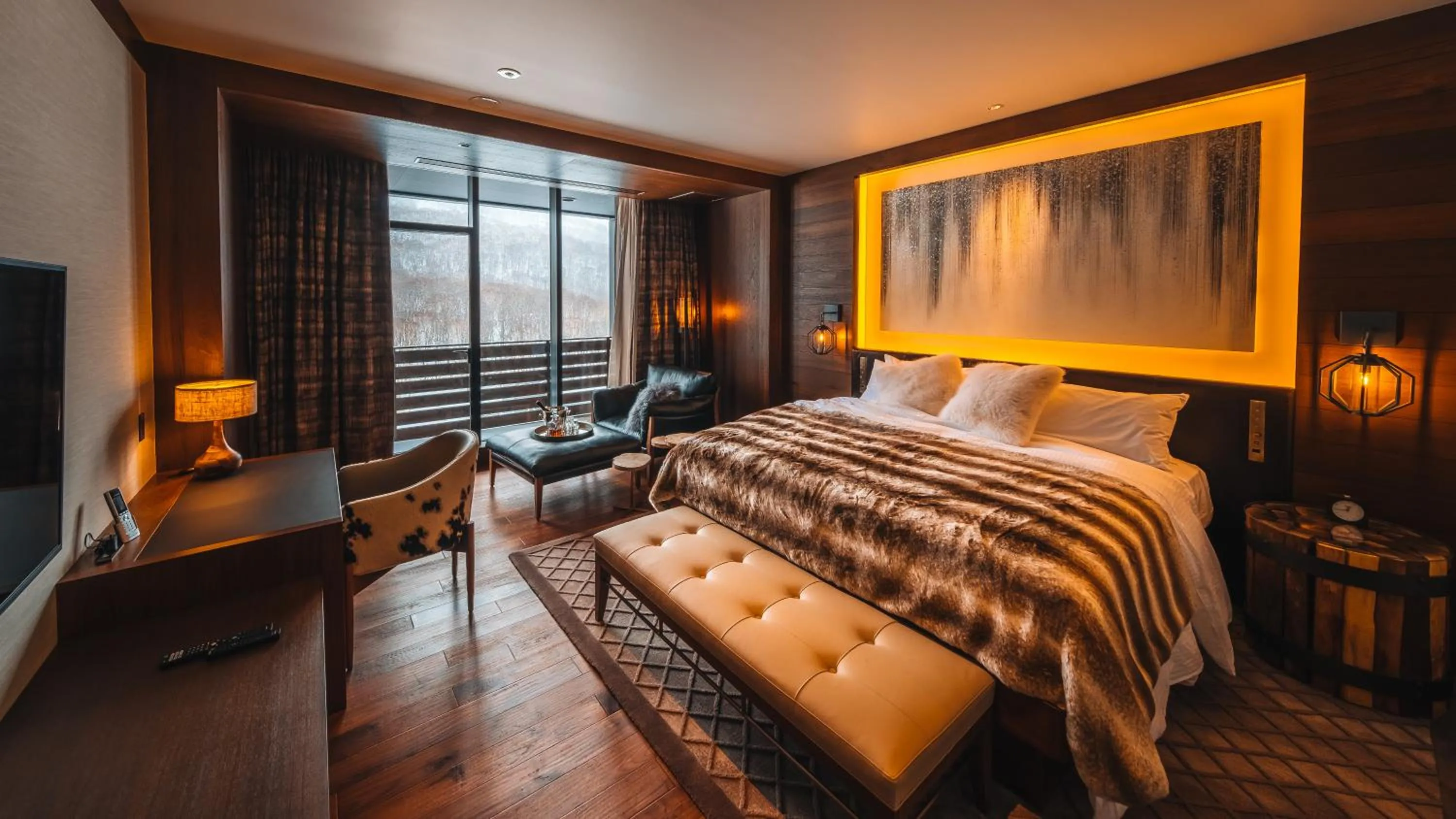 Bedroom, Bed in Yu Kiroro, Ski-in Ski-out Luxury Residences
