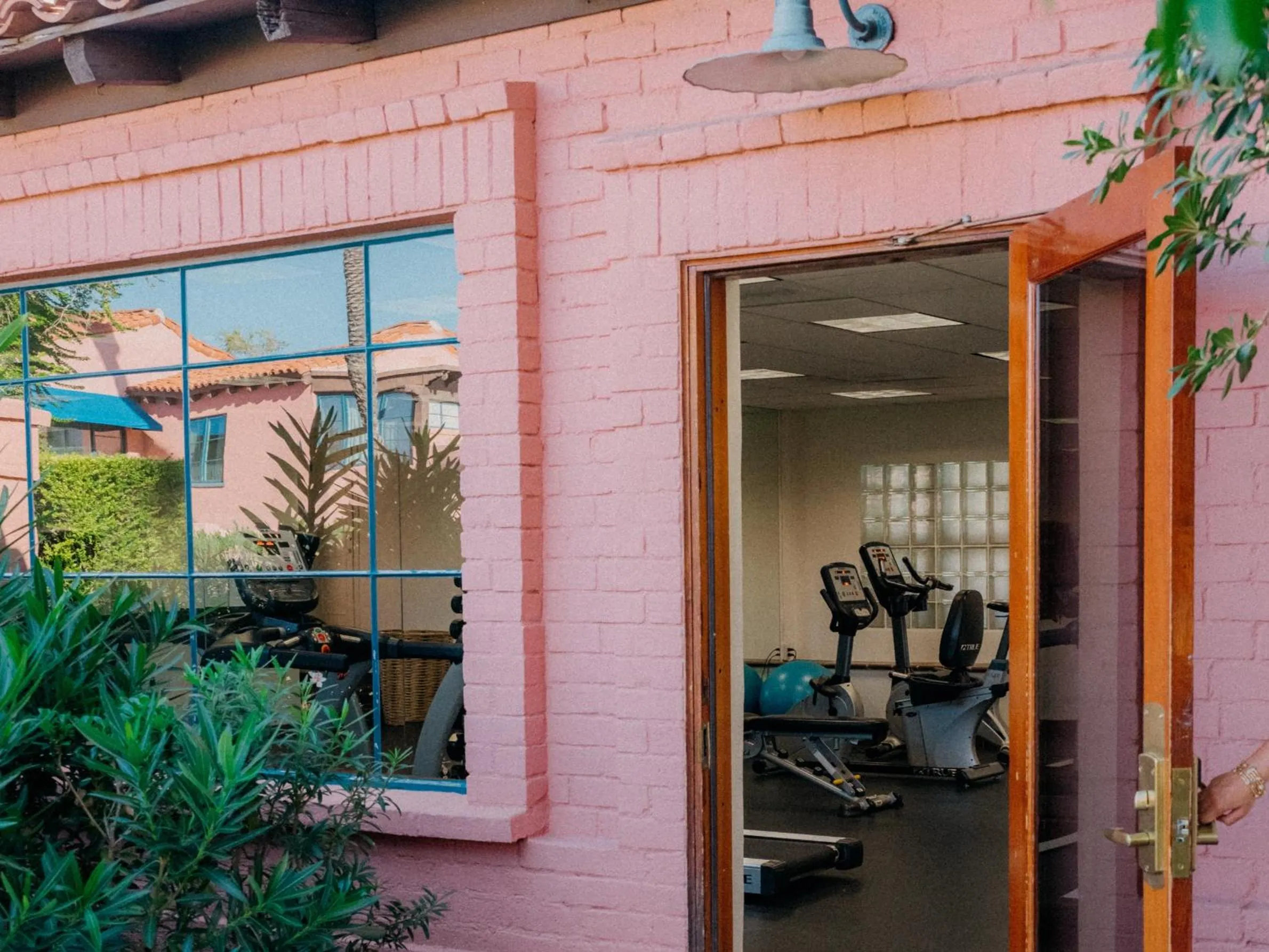 Fitness centre/facilities in Arizona Inn